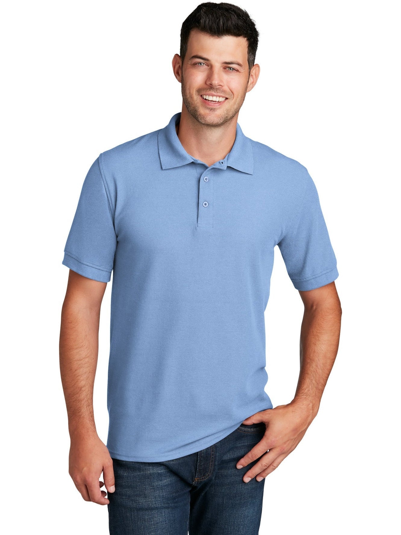 Port Authority 50/50 Pique Polo Shirt