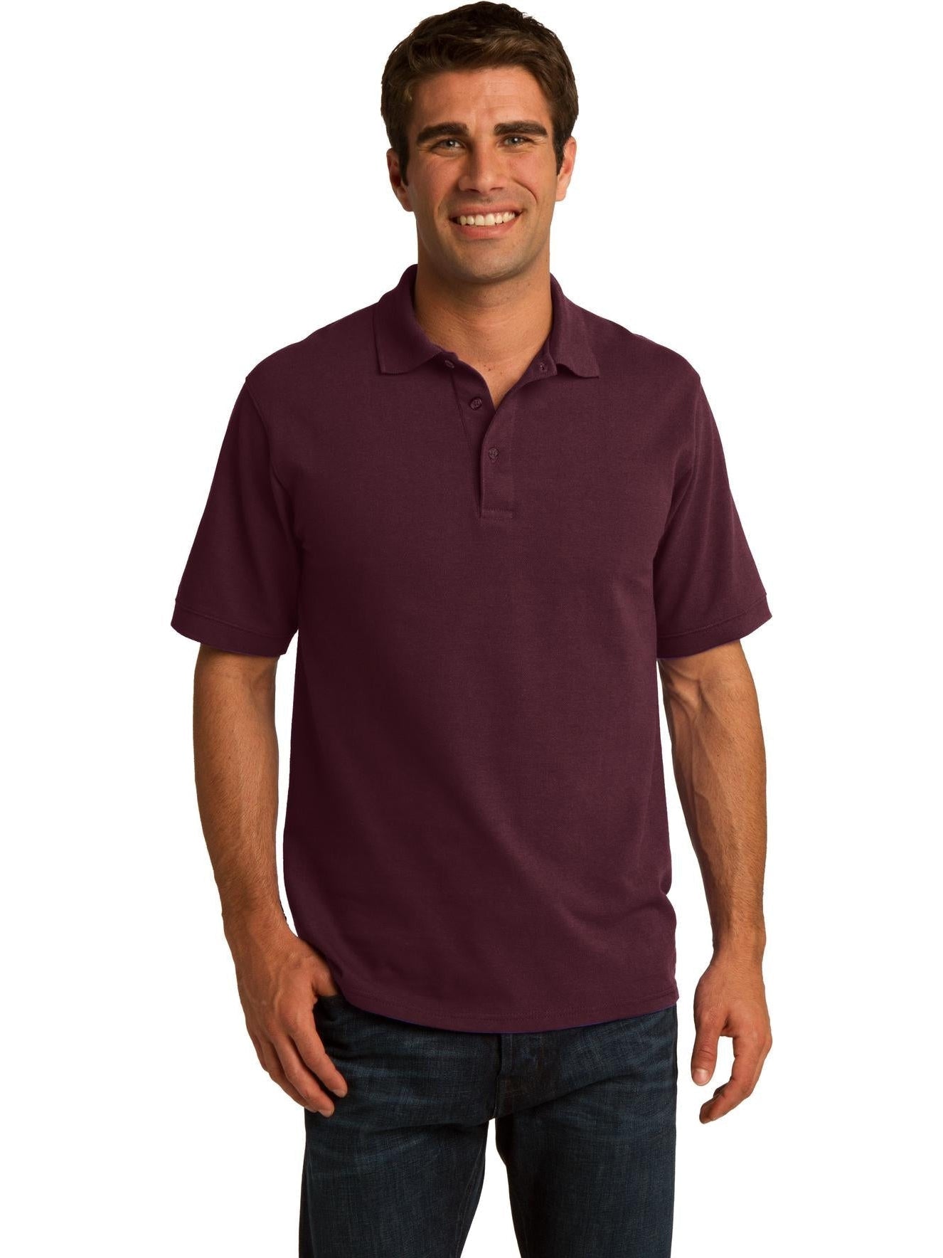 Port Authority 50/50 Pique Polo Shirt