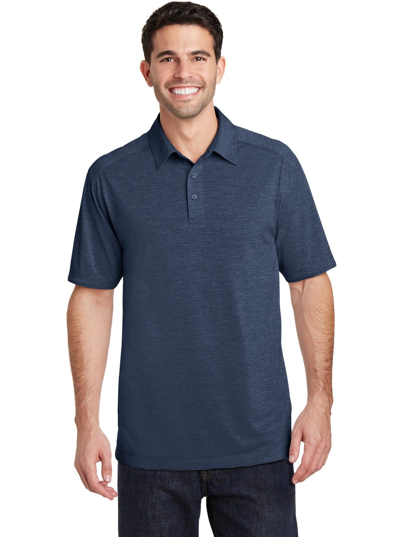 Port Authority Digi Heather Performance Polo