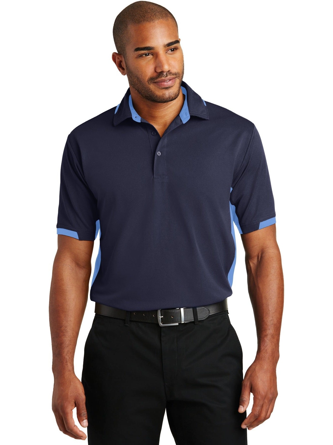 Port Authority Dry Zone Colorblock Ottoman Polo