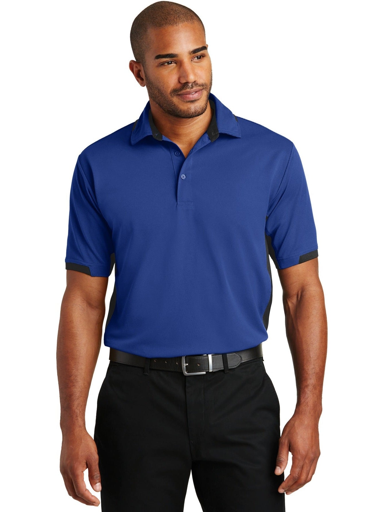 Port Authority Dry Zone Colorblock Ottoman Polo