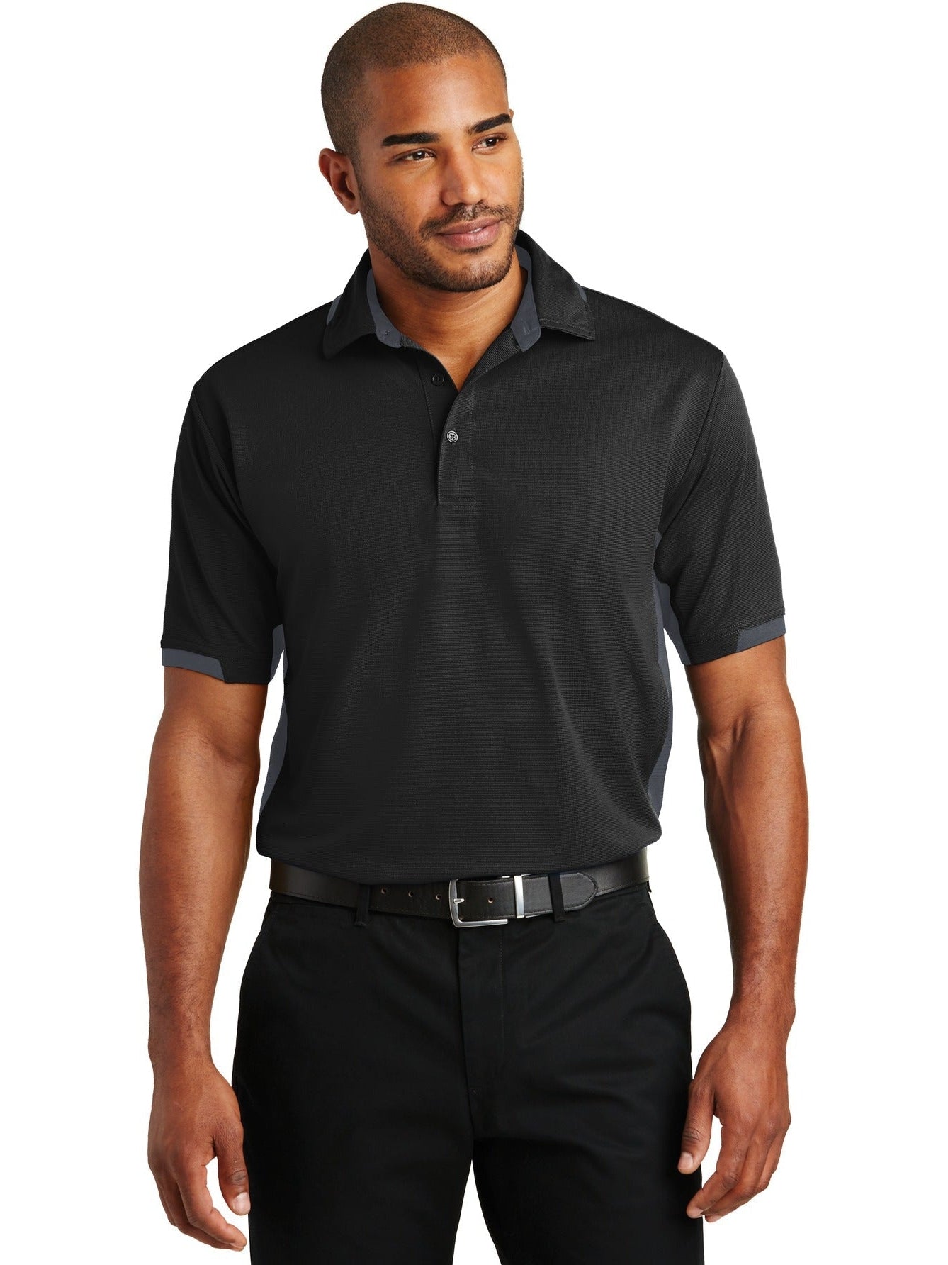 Port Authority Dry Zone Colorblock Ottoman Polo