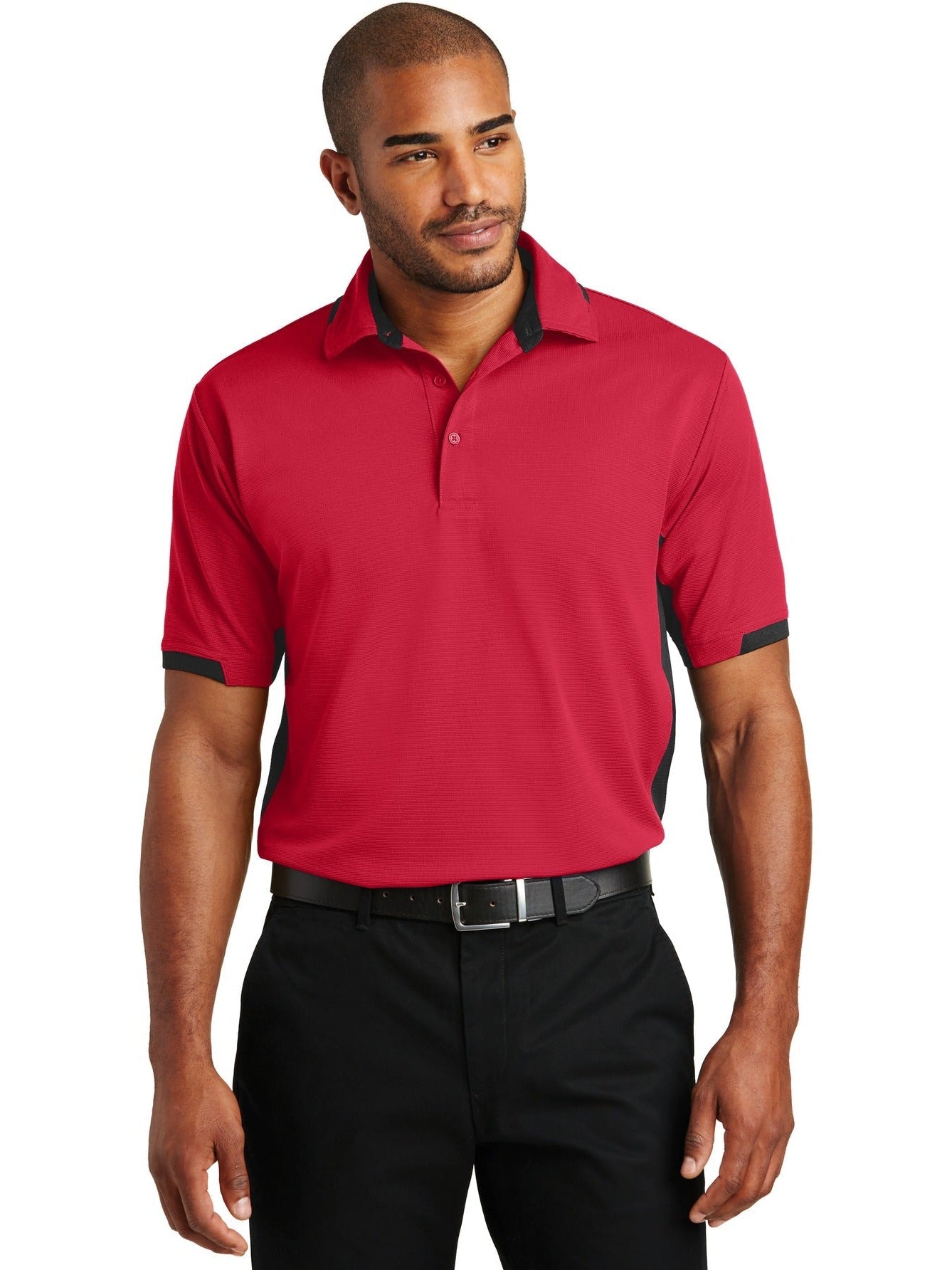 Port Authority Dry Zone Colorblock Ottoman Polo