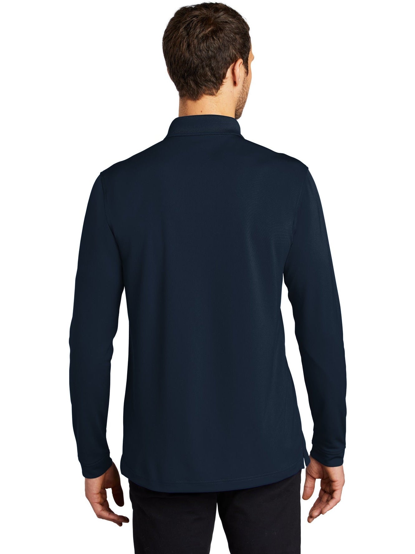 Port Authority Dry Zone UV Micro-Mesh Long Sleeve Polo