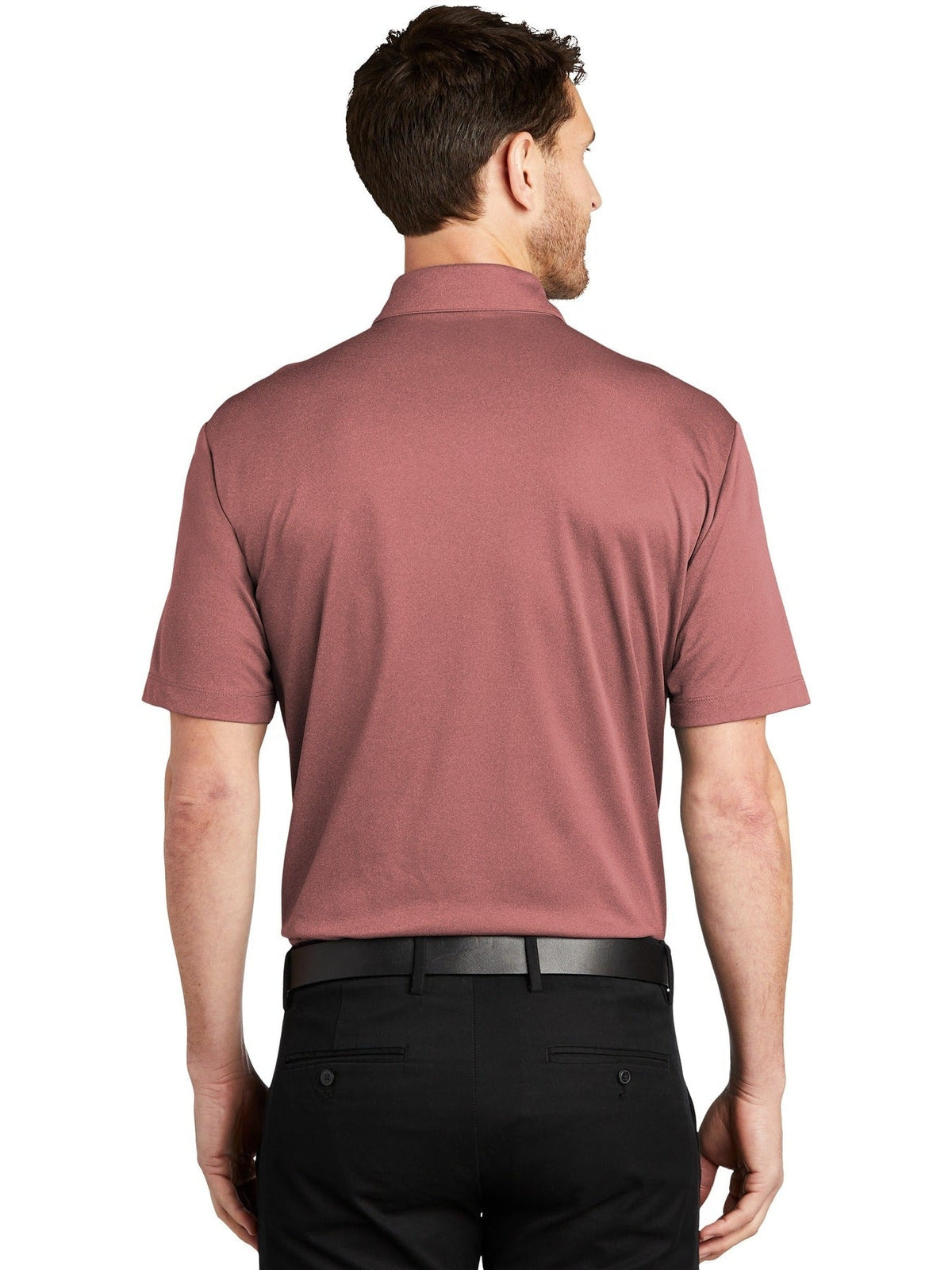 Port Authority Heathered Silk Touch Performance Polo