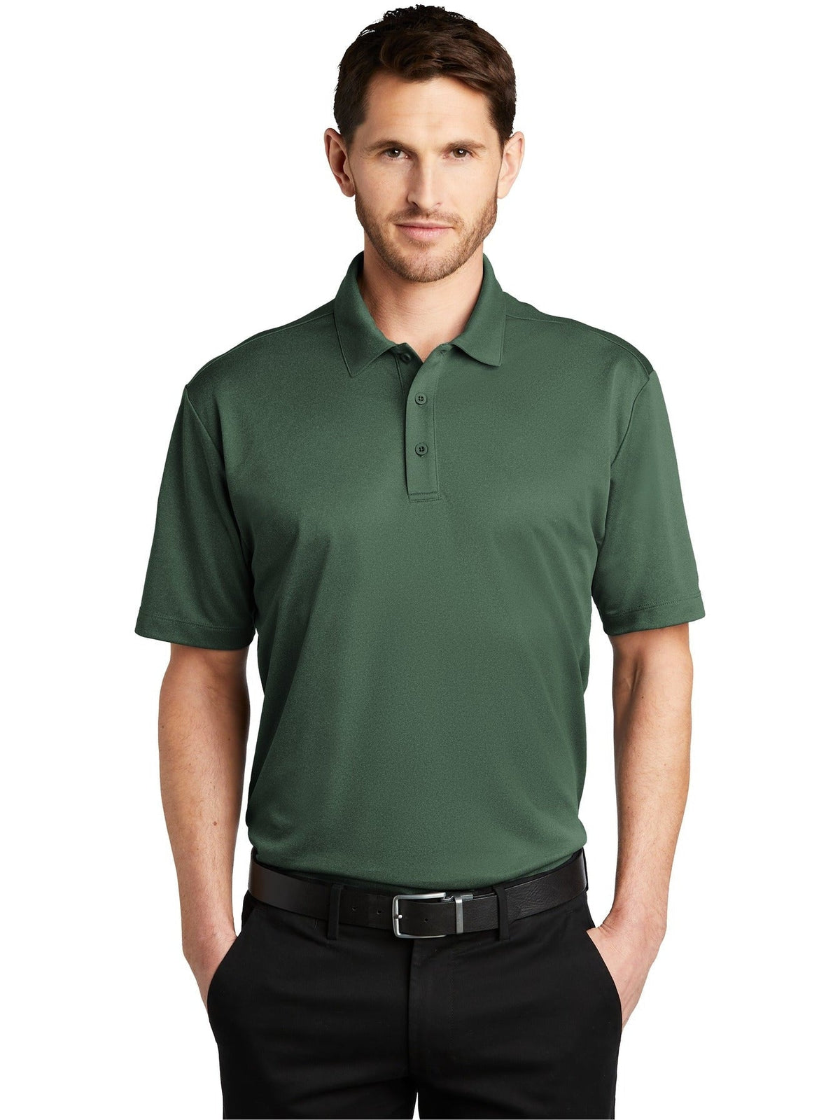 Port Authority Heathered Silk Touch Performance Polo