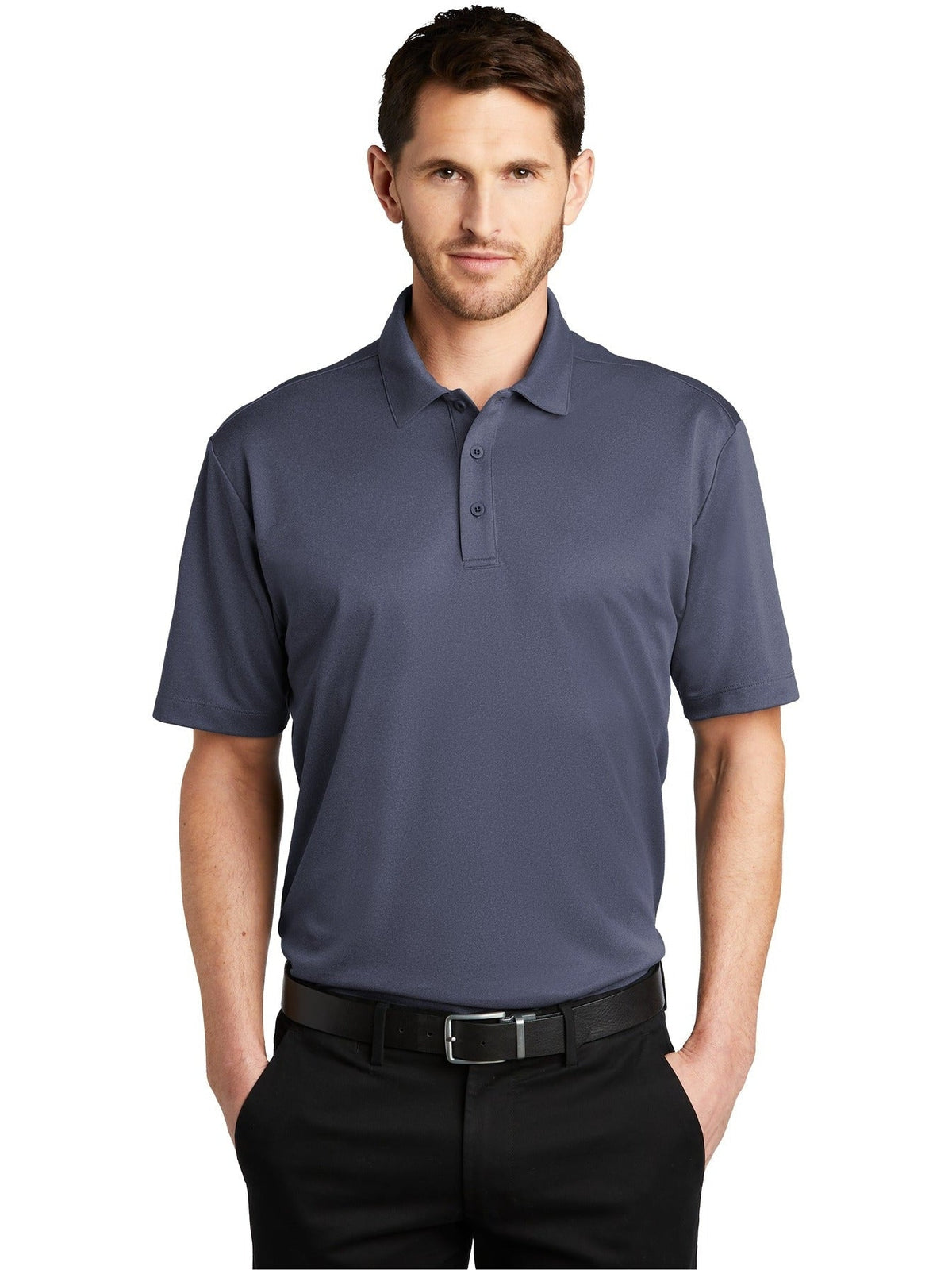 Port Authority Heathered Silk Touch Performance Polo