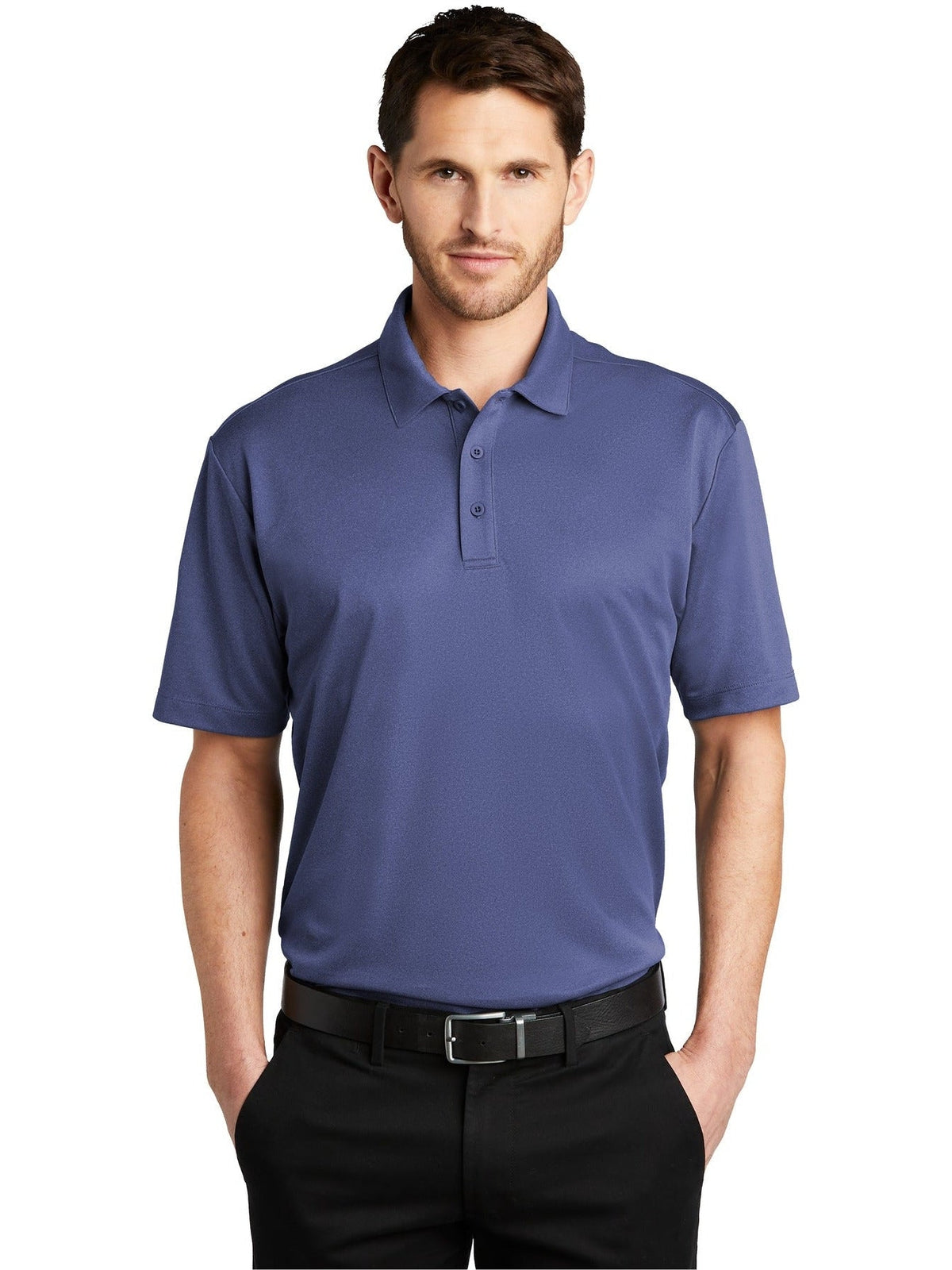 Port Authority Heathered Silk Touch Performance Polo