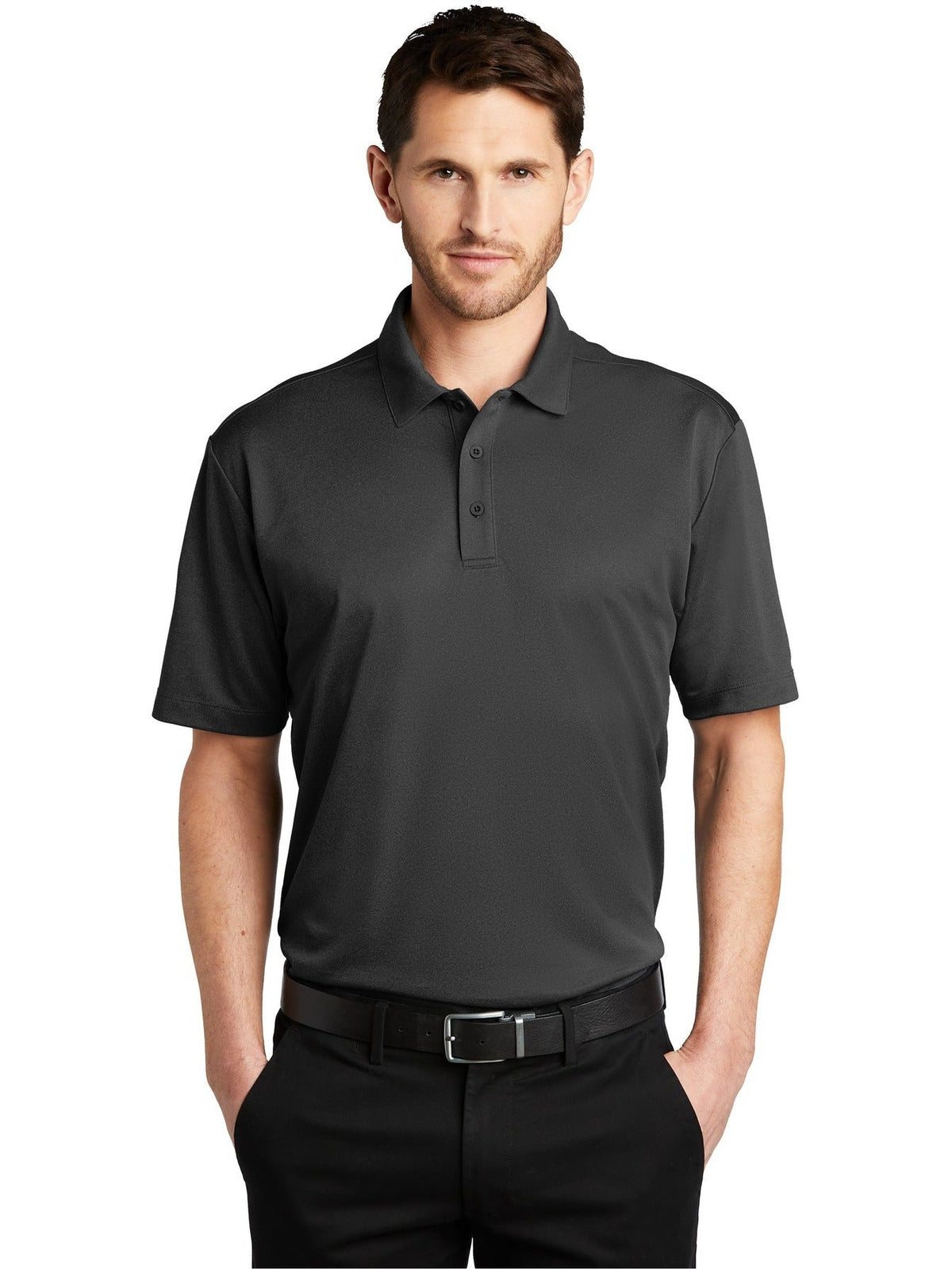 Port Authority Heathered Silk Touch Performance Polo
