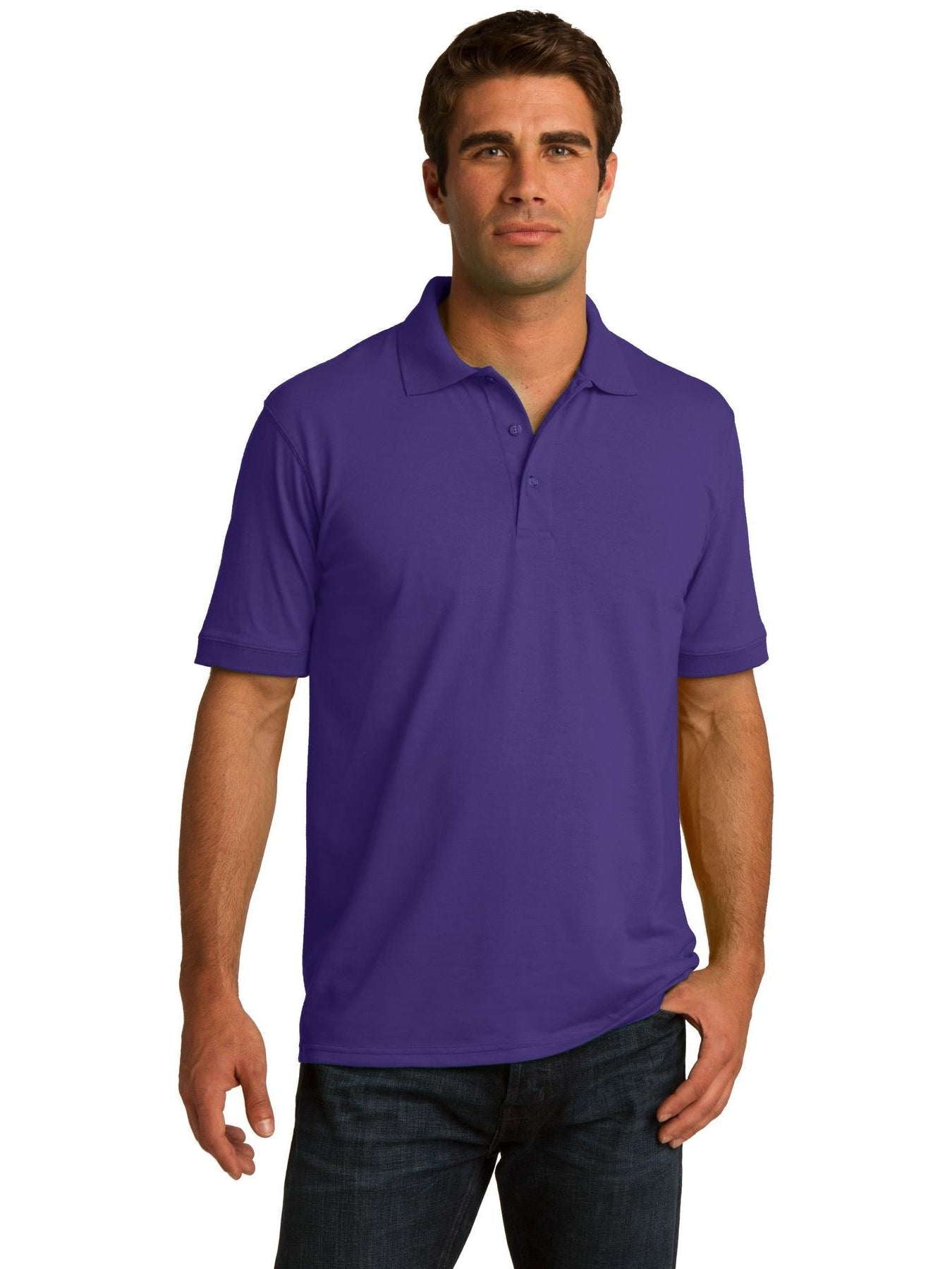 Port & Company Jersey Knit Polo Shirt