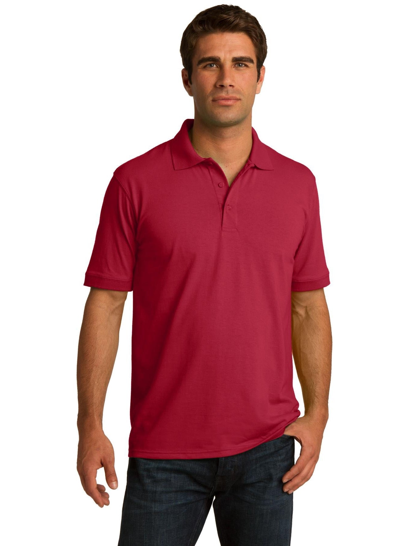 Port & Company Jersey Knit Polo Shirt