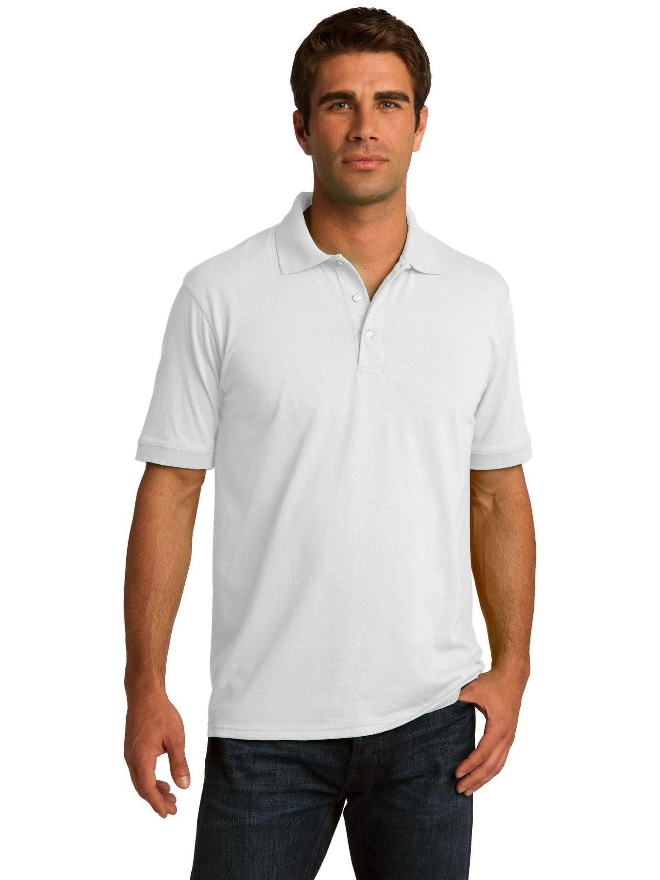Port & Company Jersey Knit Polo Shirt