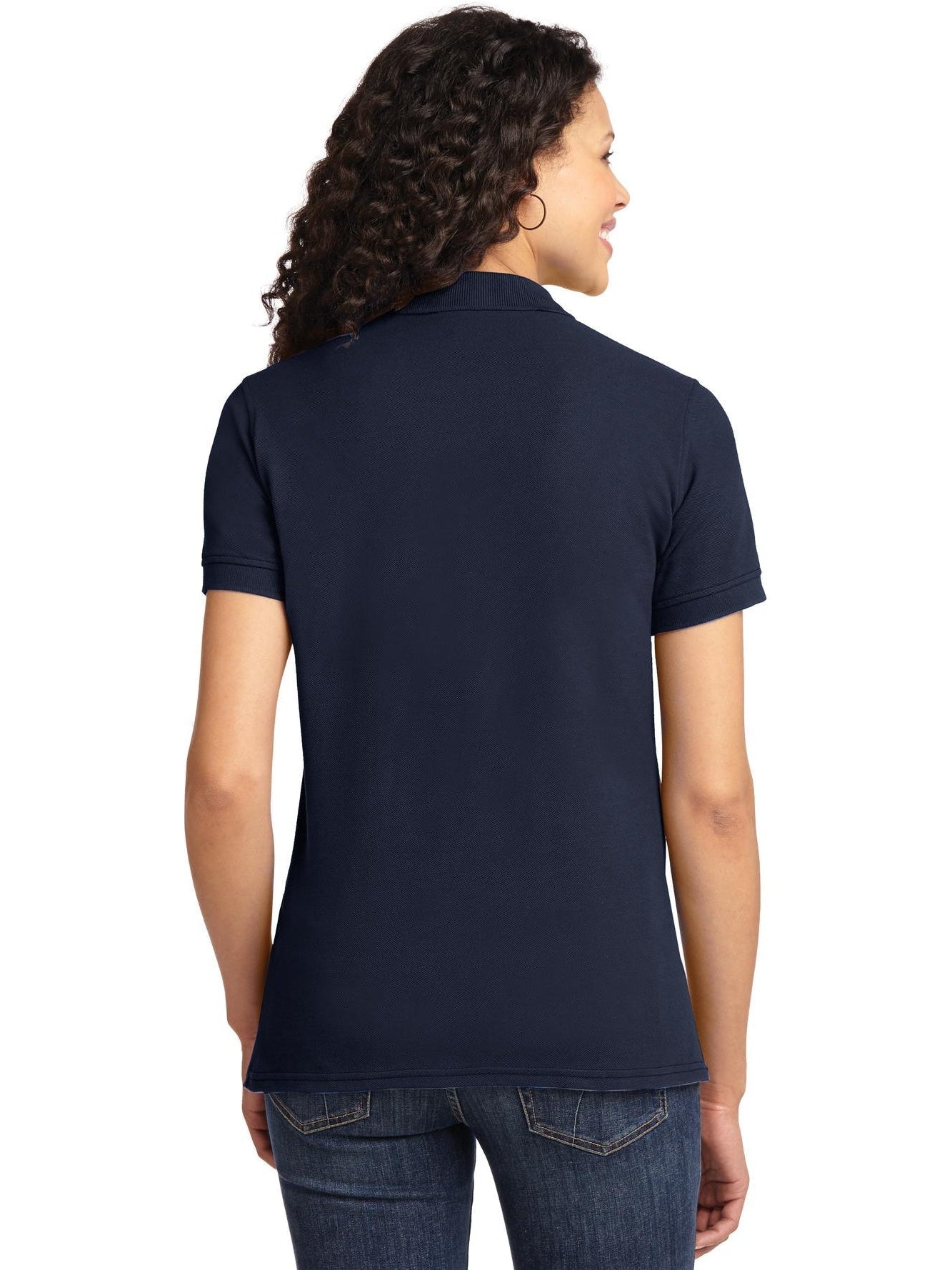 Port Authority Ladies 50/50 Pique Polo