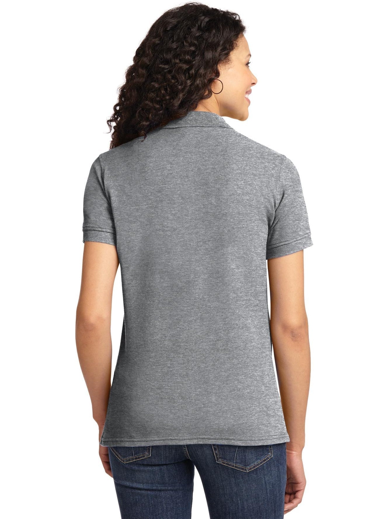 Port Authority Ladies 50/50 Pique Polo