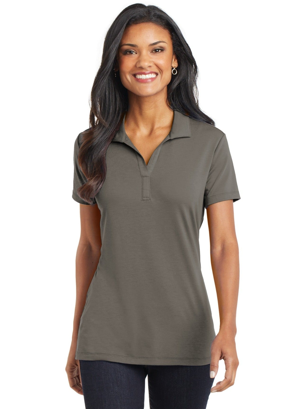 Port Authority Ladies Cotton Touch Performance Polo