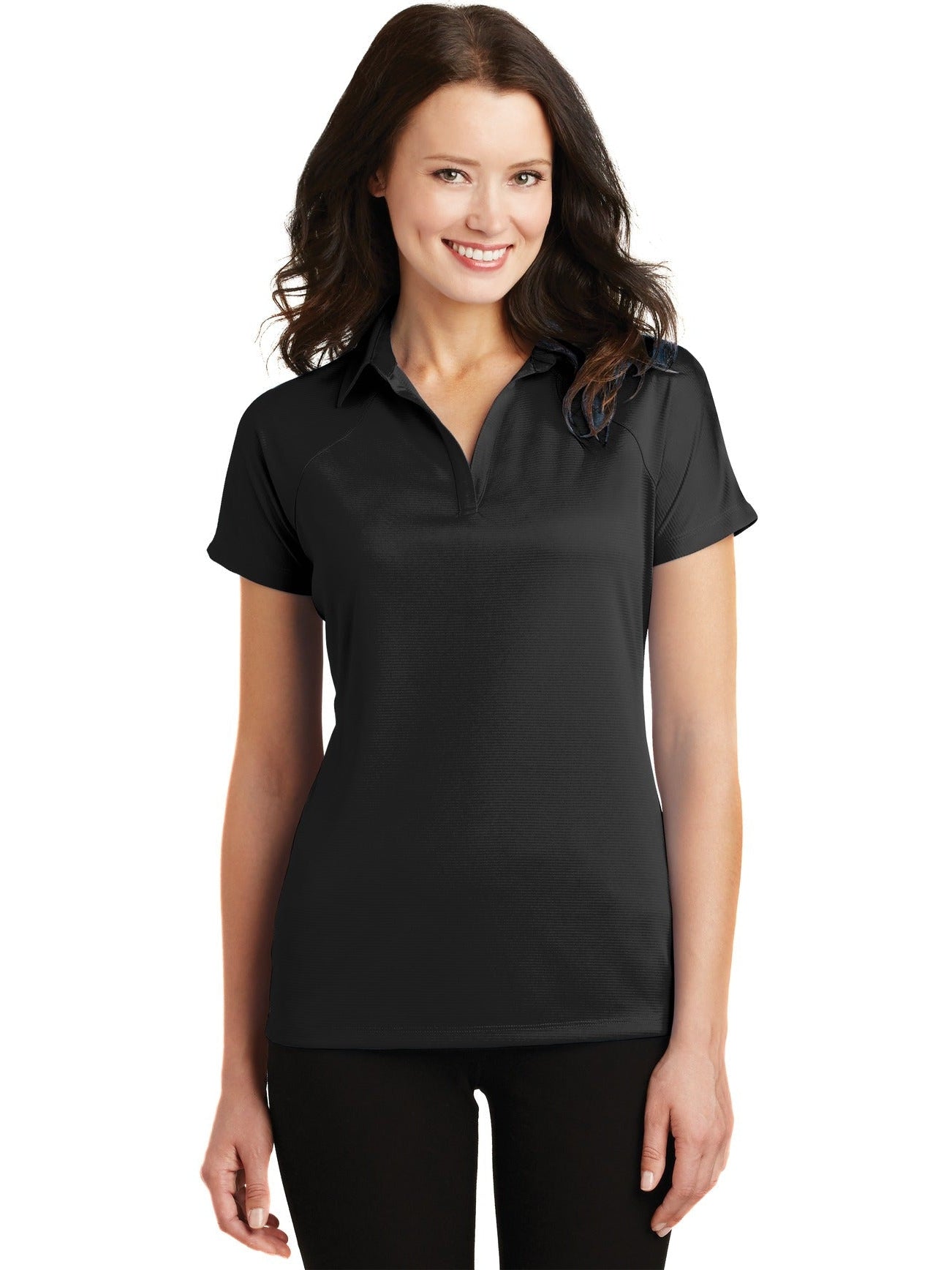Port Authority Ladies Crossover Raglan Polo
