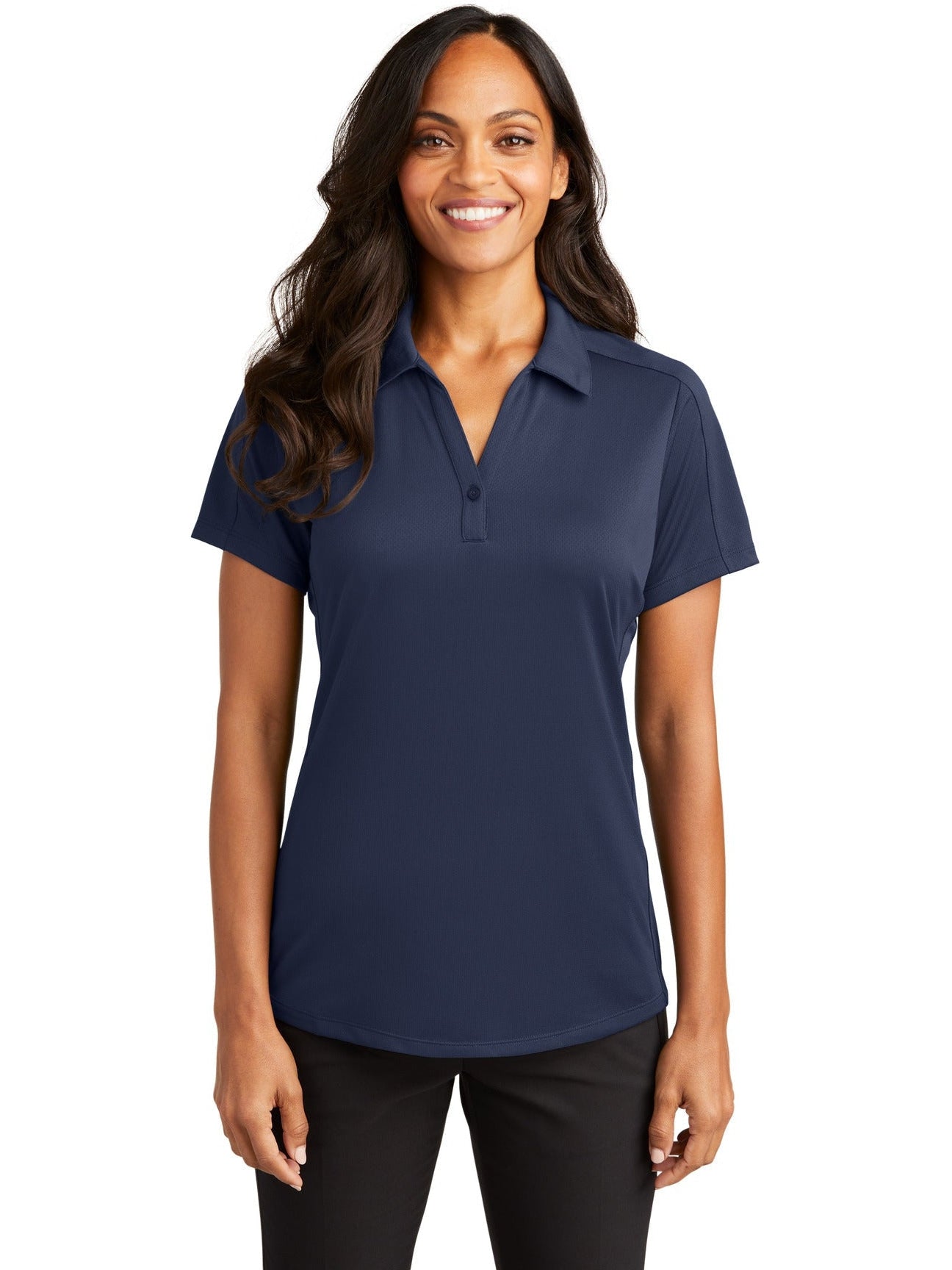 Port Authority Ladies Diamond Jacquard Polo