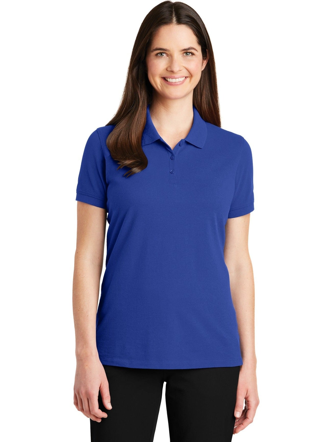 Port Authority Ladies EZCotton Pique Polo