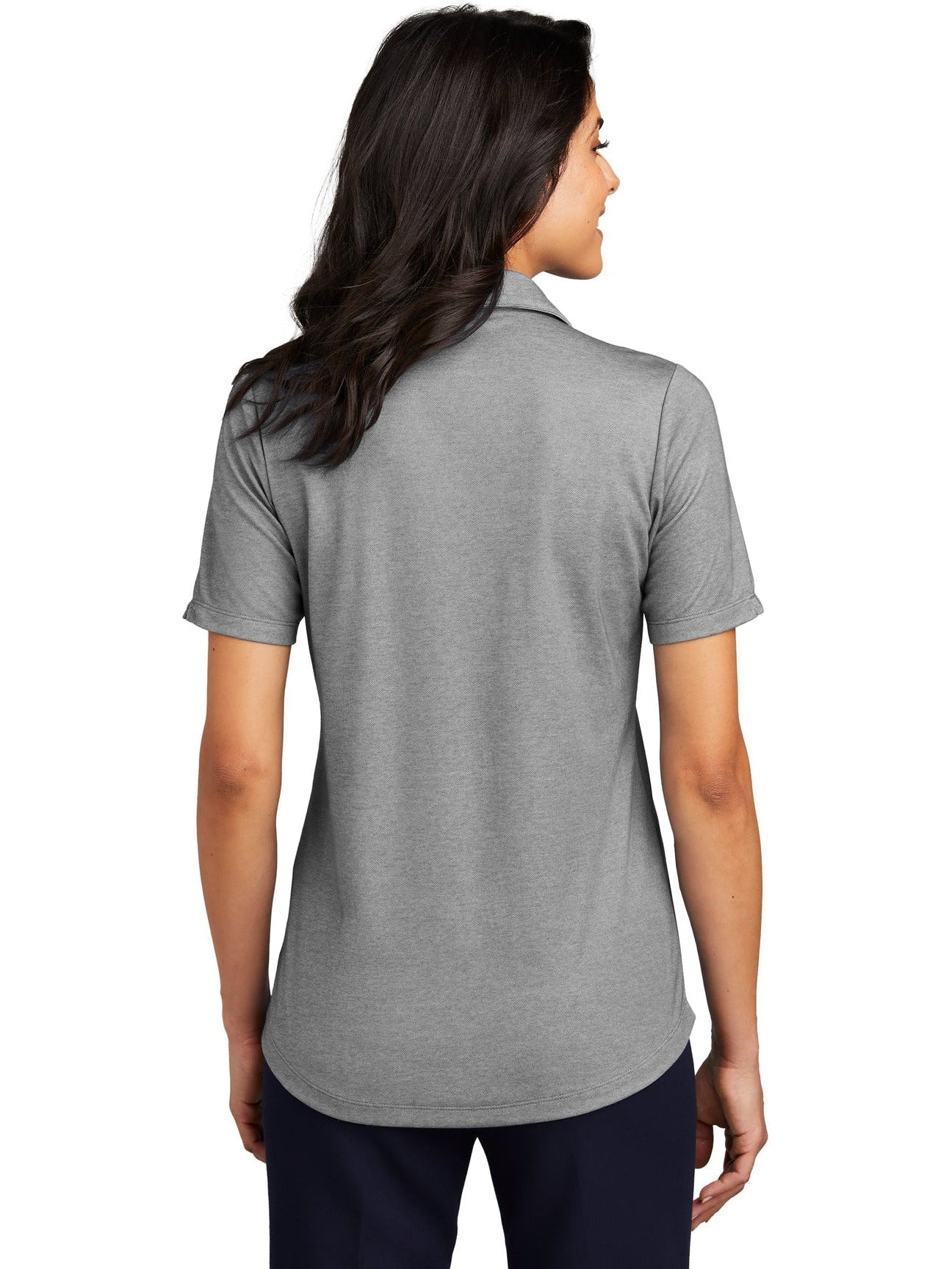 Port Authority Ladies Fine Pique Blend Polo