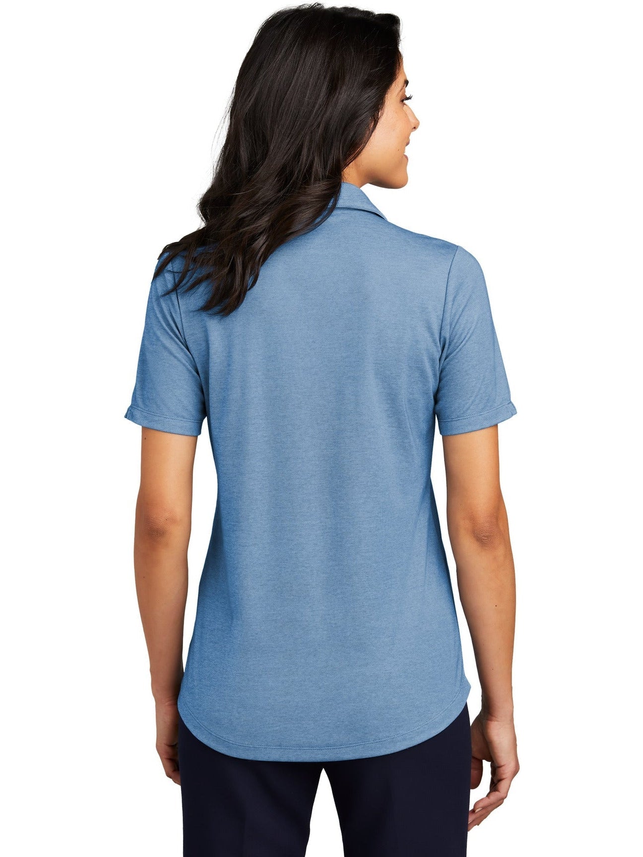 Port Authority Ladies Fine Pique Blend Polo