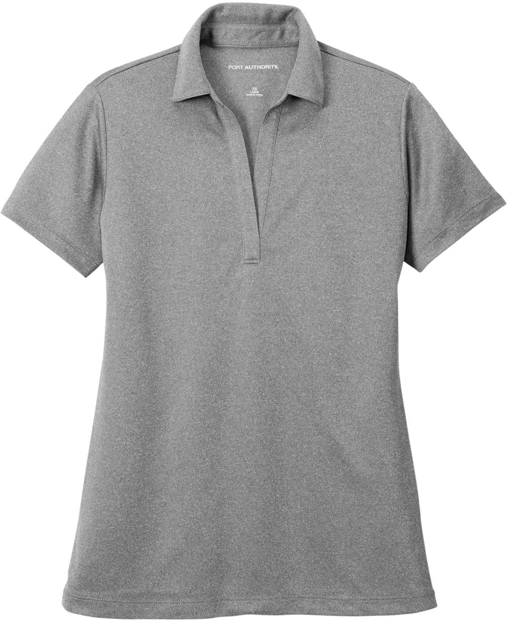 Port Authority Ladies Heathered Silk Touch Performance Polo