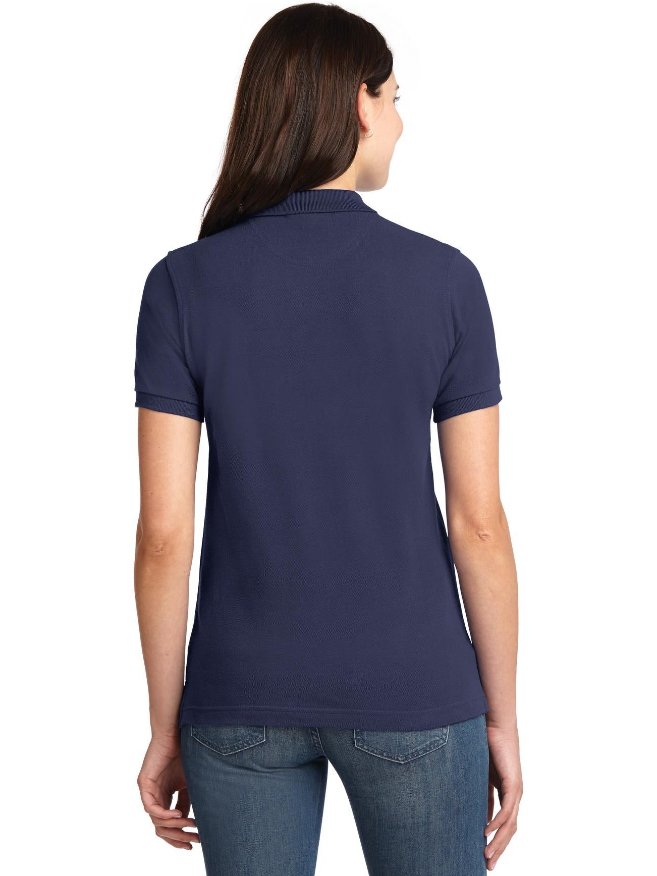 Port Authority Ladies Pique Knit Polo