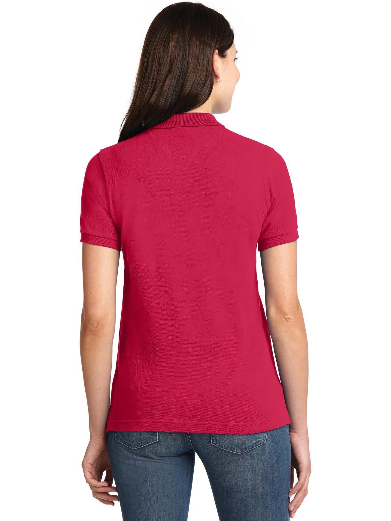 Port Authority Ladies Pique Knit Polo