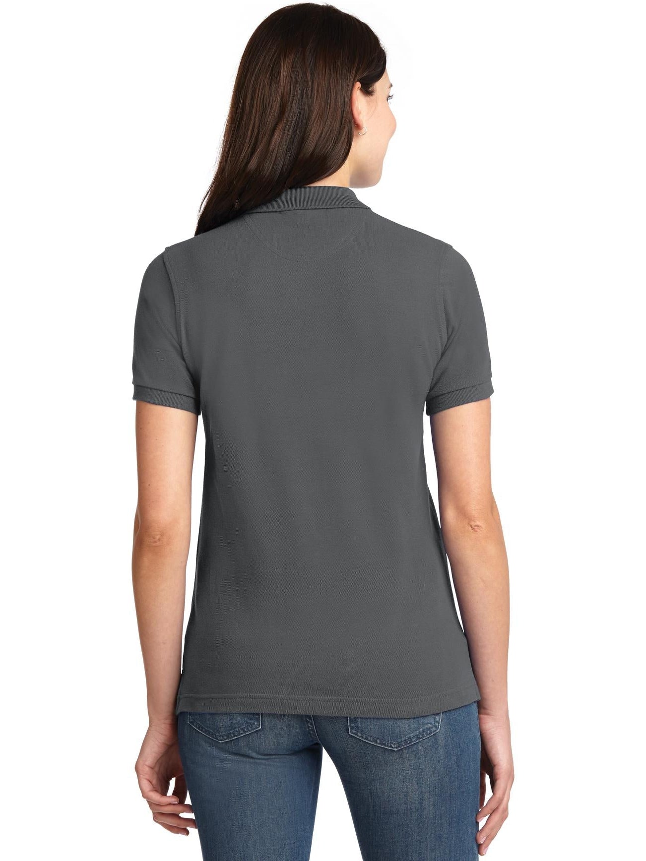 Port Authority Ladies Pique Knit Polo