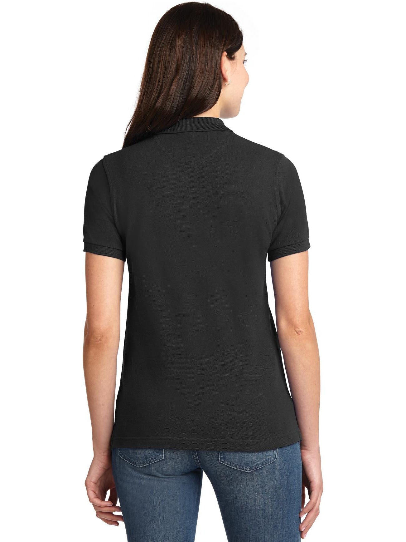Port Authority Ladies Pique Knit Polo