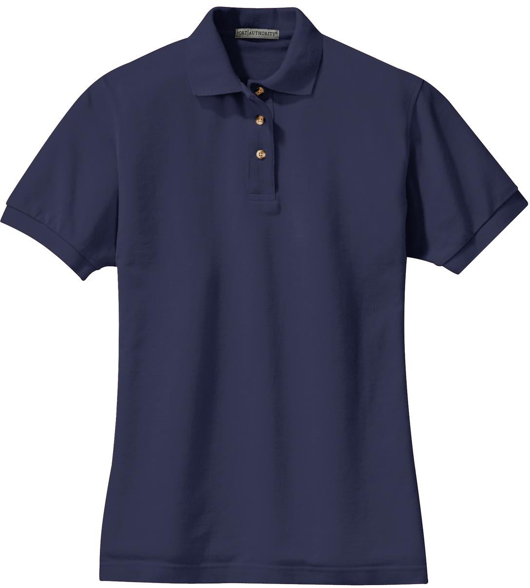 Port Authority Ladies Pique Knit Polo