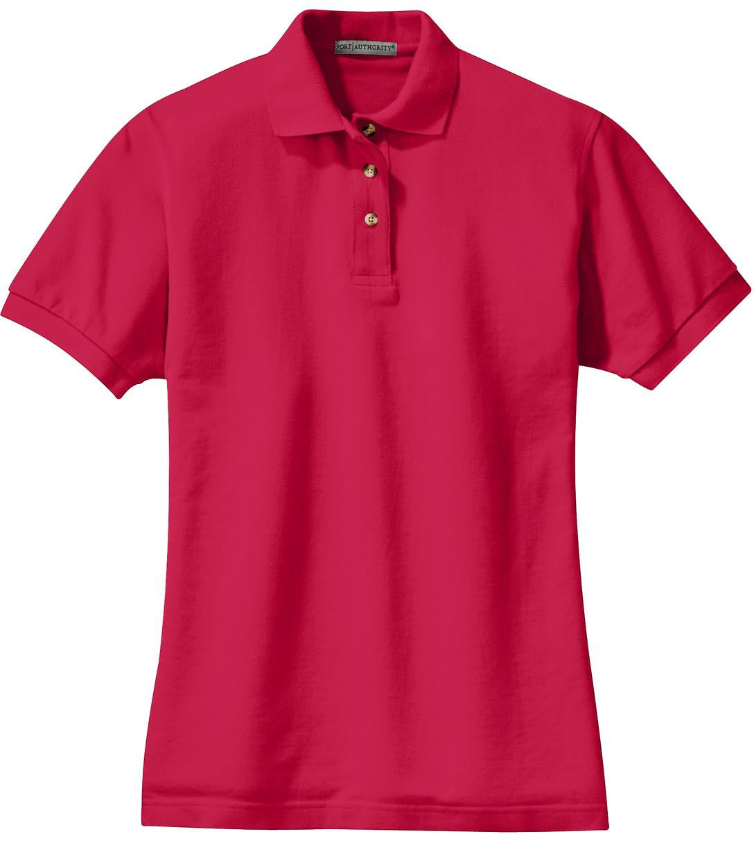 Port Authority Ladies Pique Knit Polo