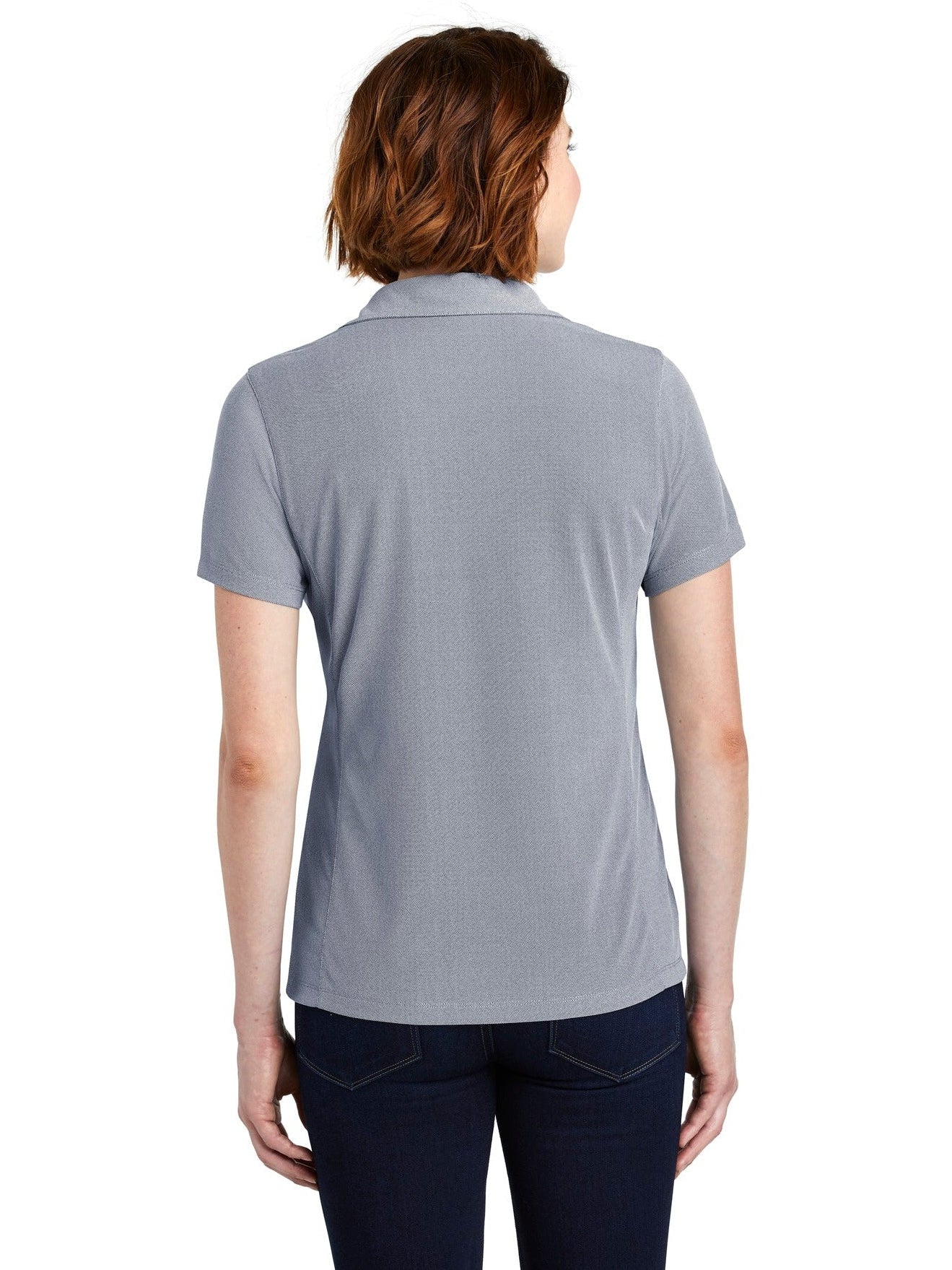 Port Authority Ladies Poly Oxford Pique Polo