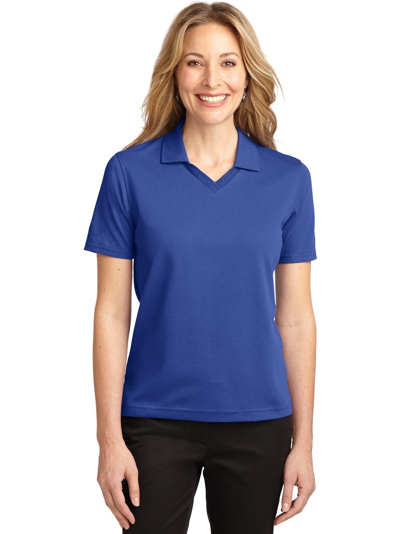 Port Authority Ladies Rapid Dry Polo Shirt