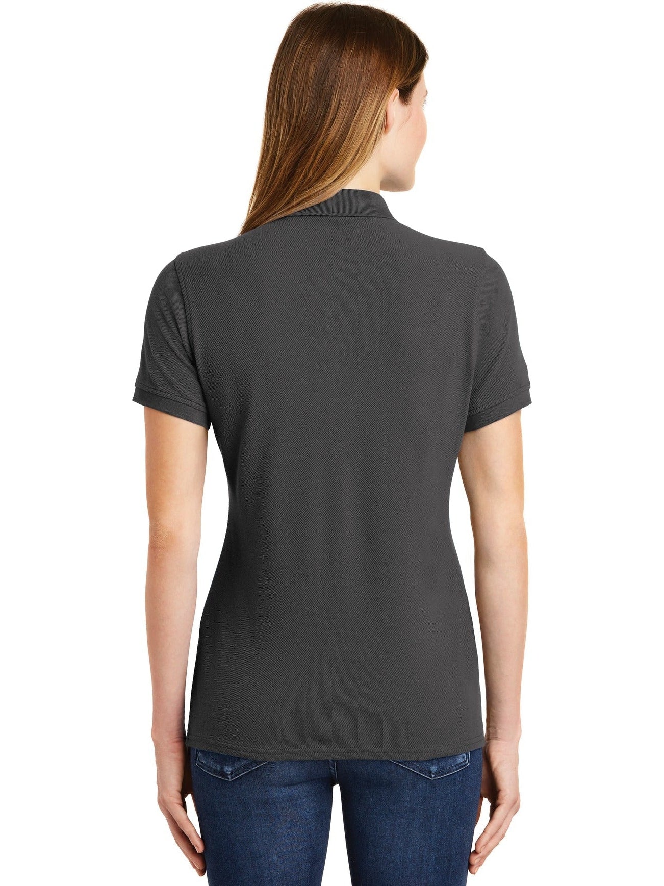 Port Authority Ladies Ring Spun Pique Polo