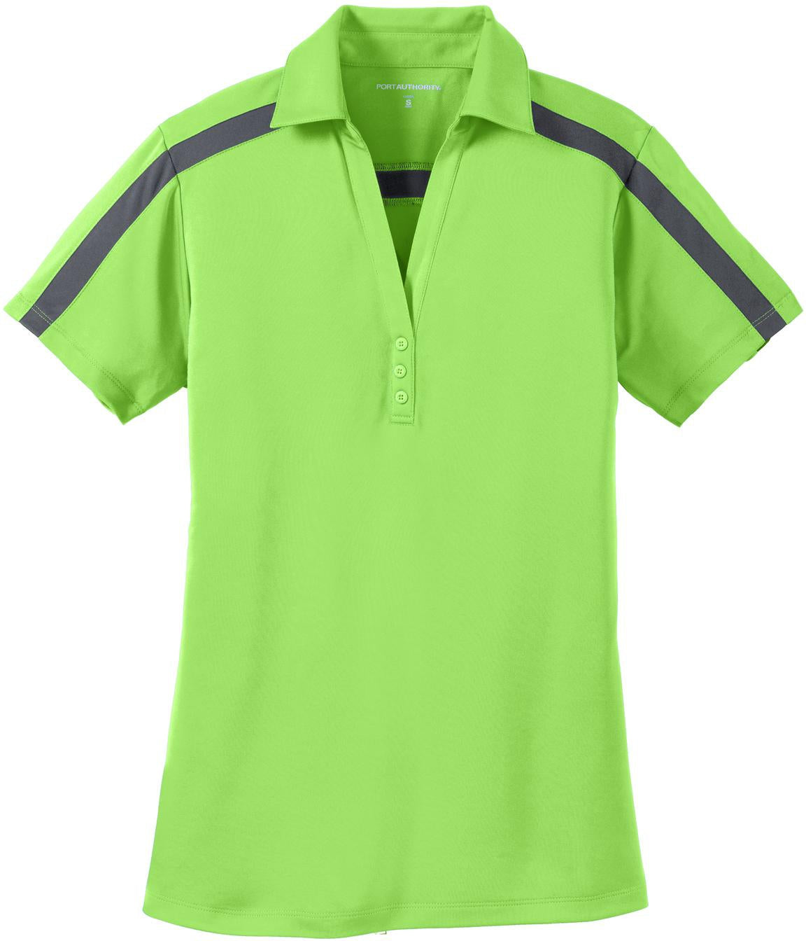 Port Authority Ladies Silk Touch Performance Colorblock Stripe