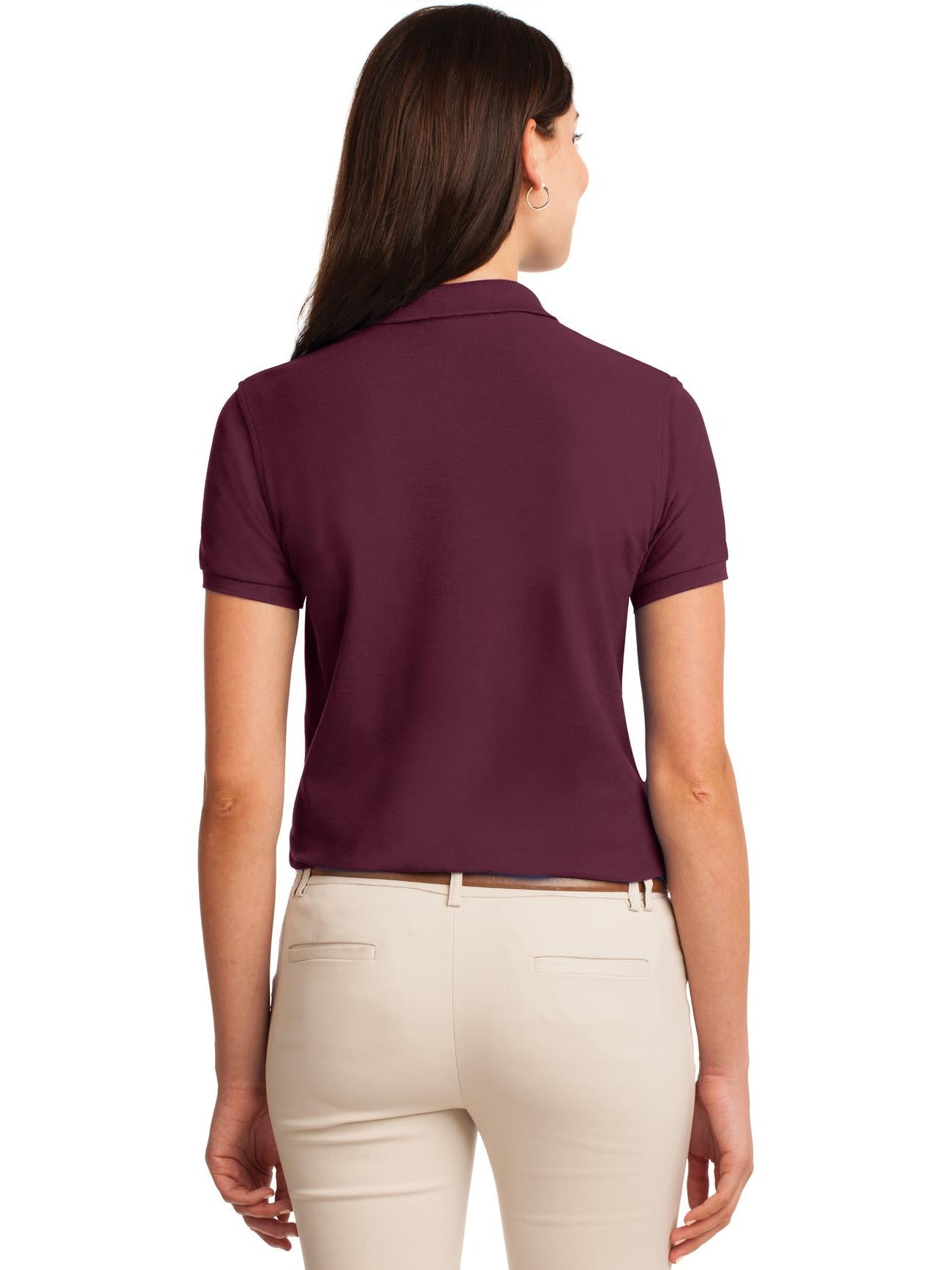 Port Authority Ladies Silk Touch Polo