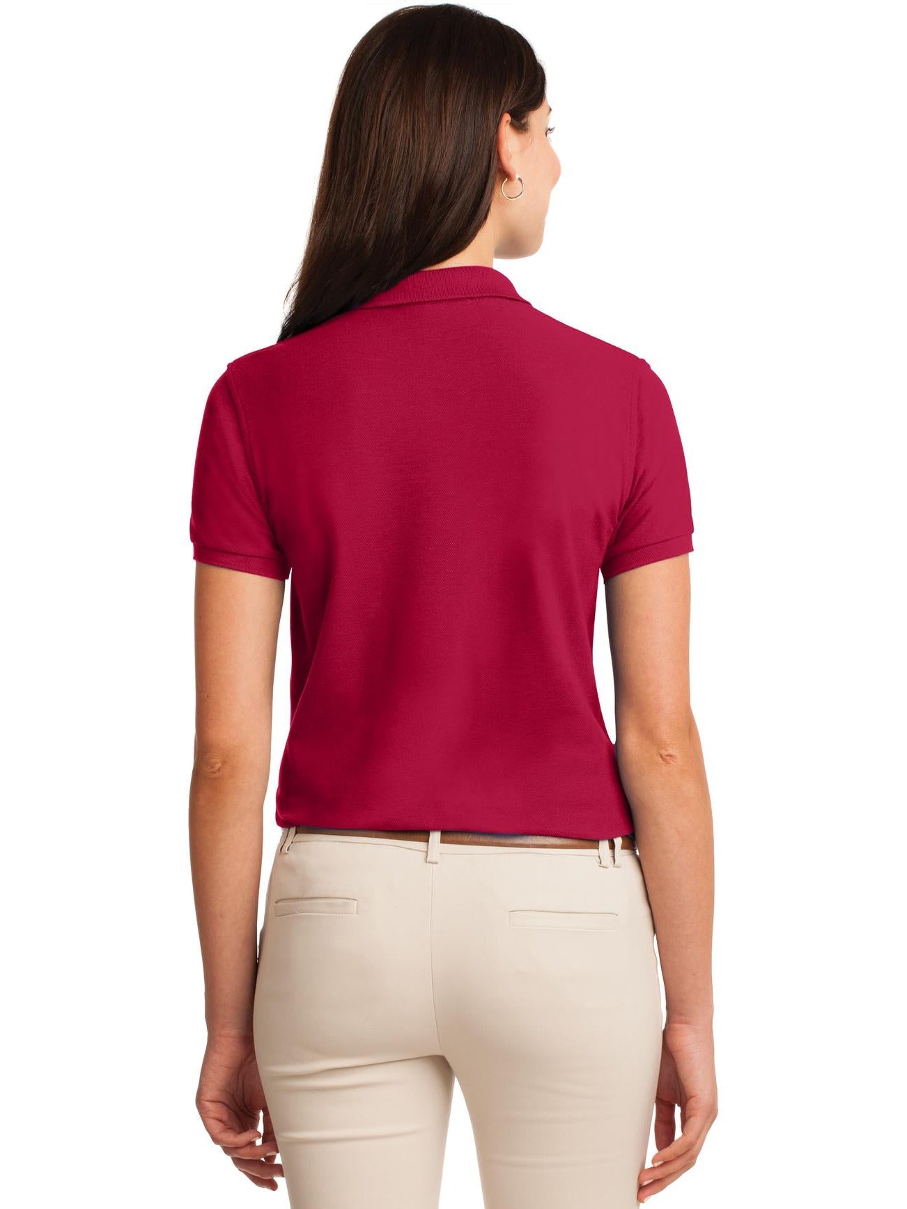 Port Authority Ladies Silk Touch Polo