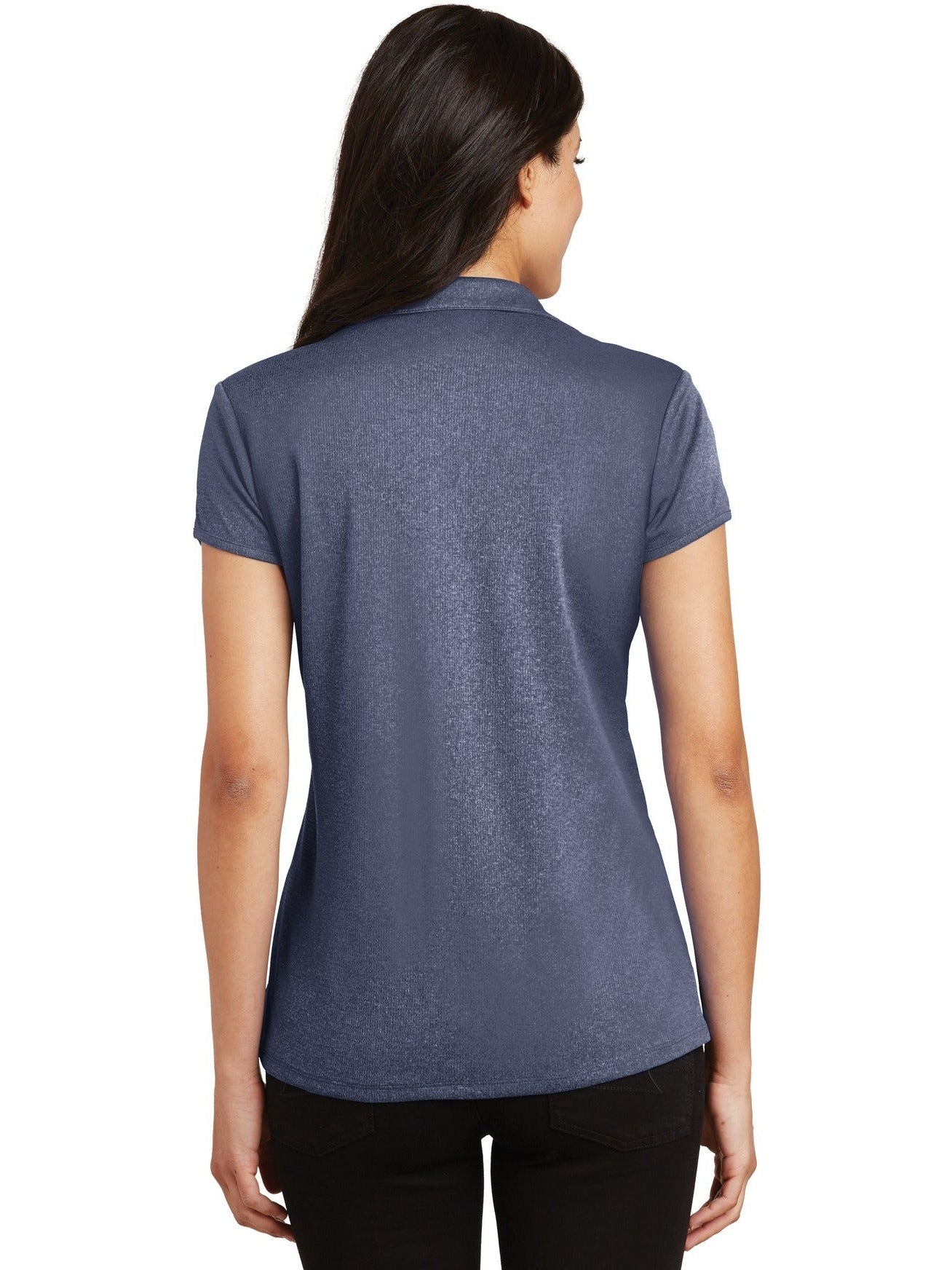 Port Authority Ladies Trace Heather Polo