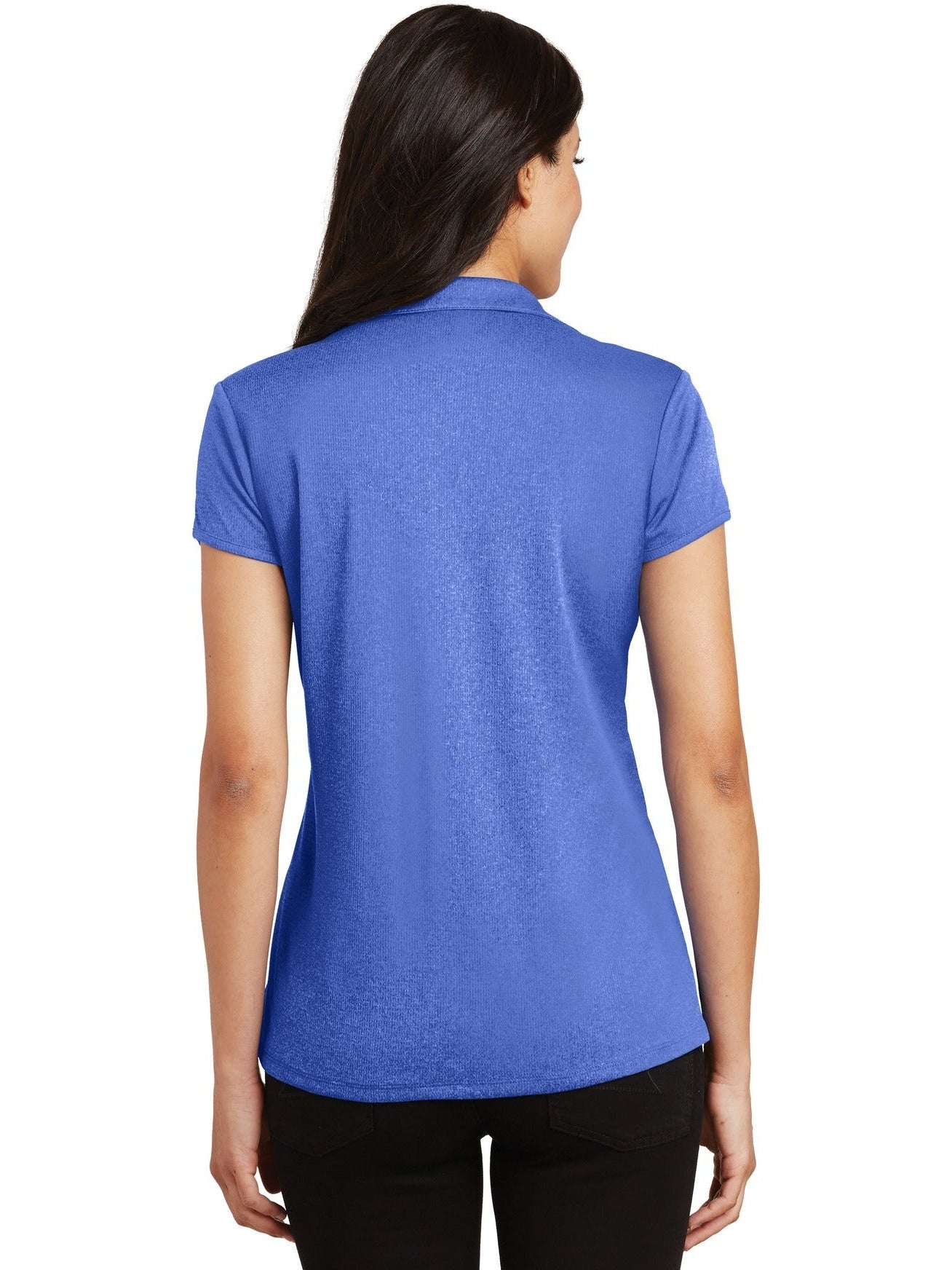 Port Authority Ladies Trace Heather Polo