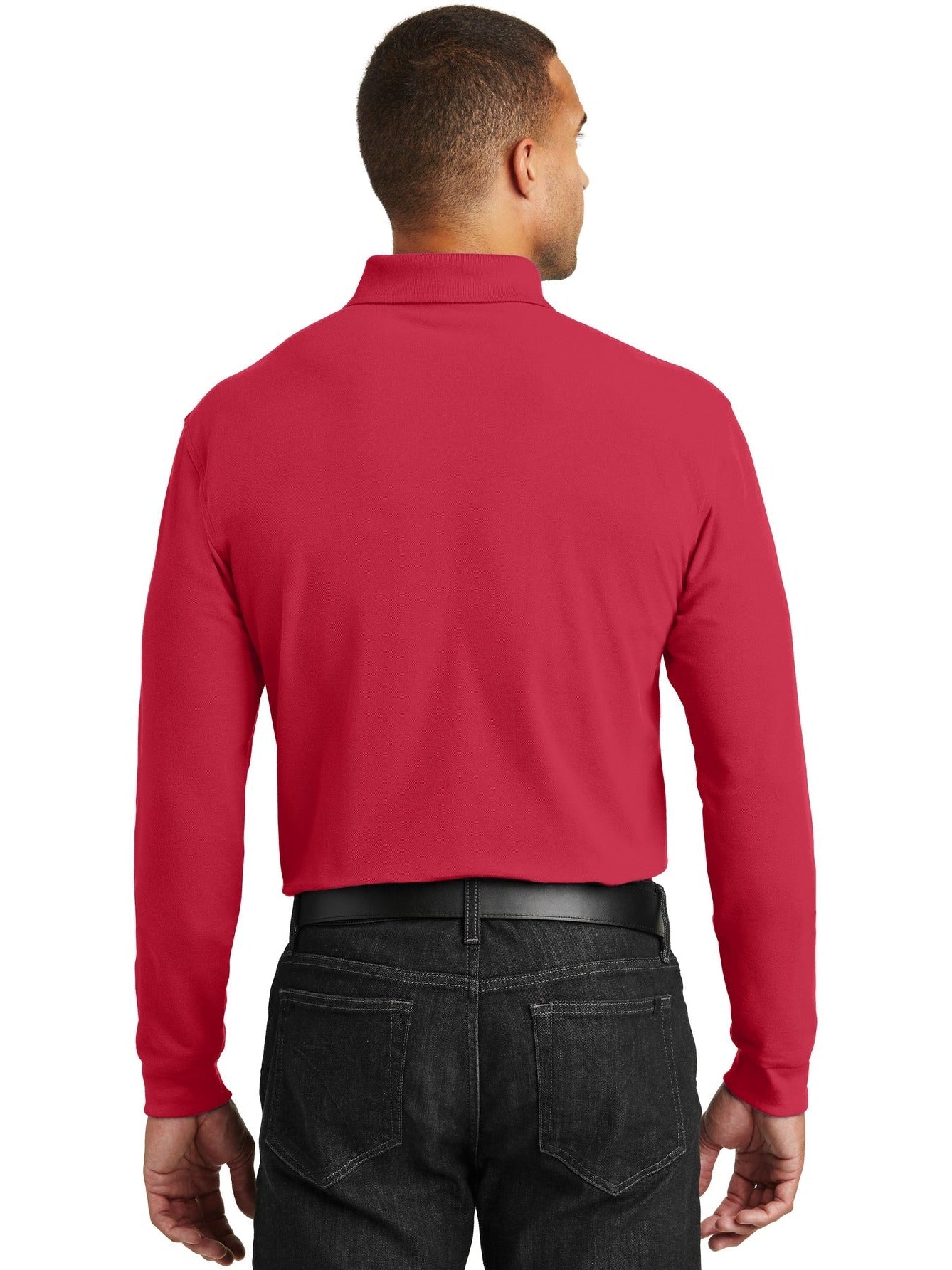 Port Authority Long Sleeve Core Classic Pique Polo