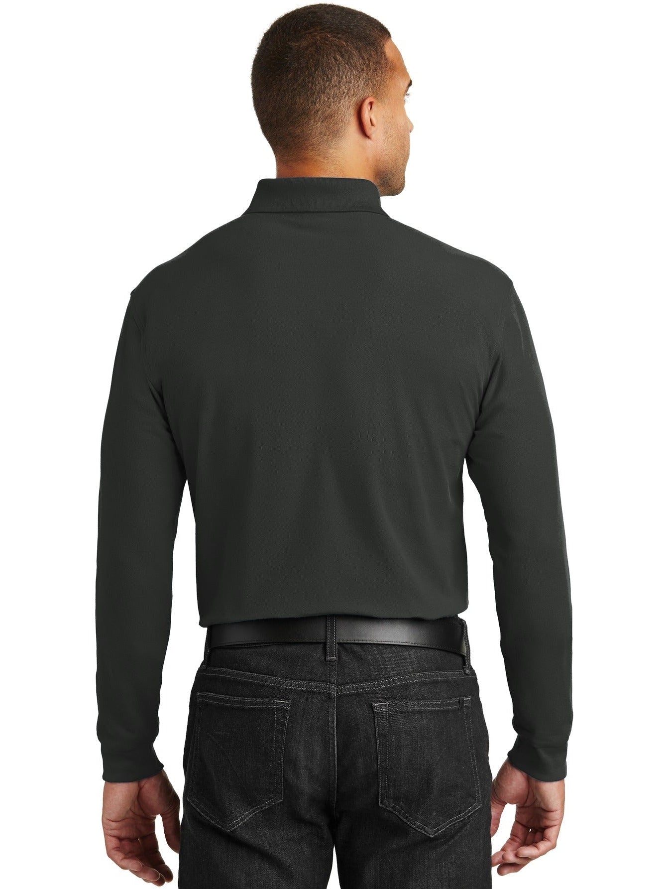 Port Authority Long Sleeve Core Classic Pique Polo