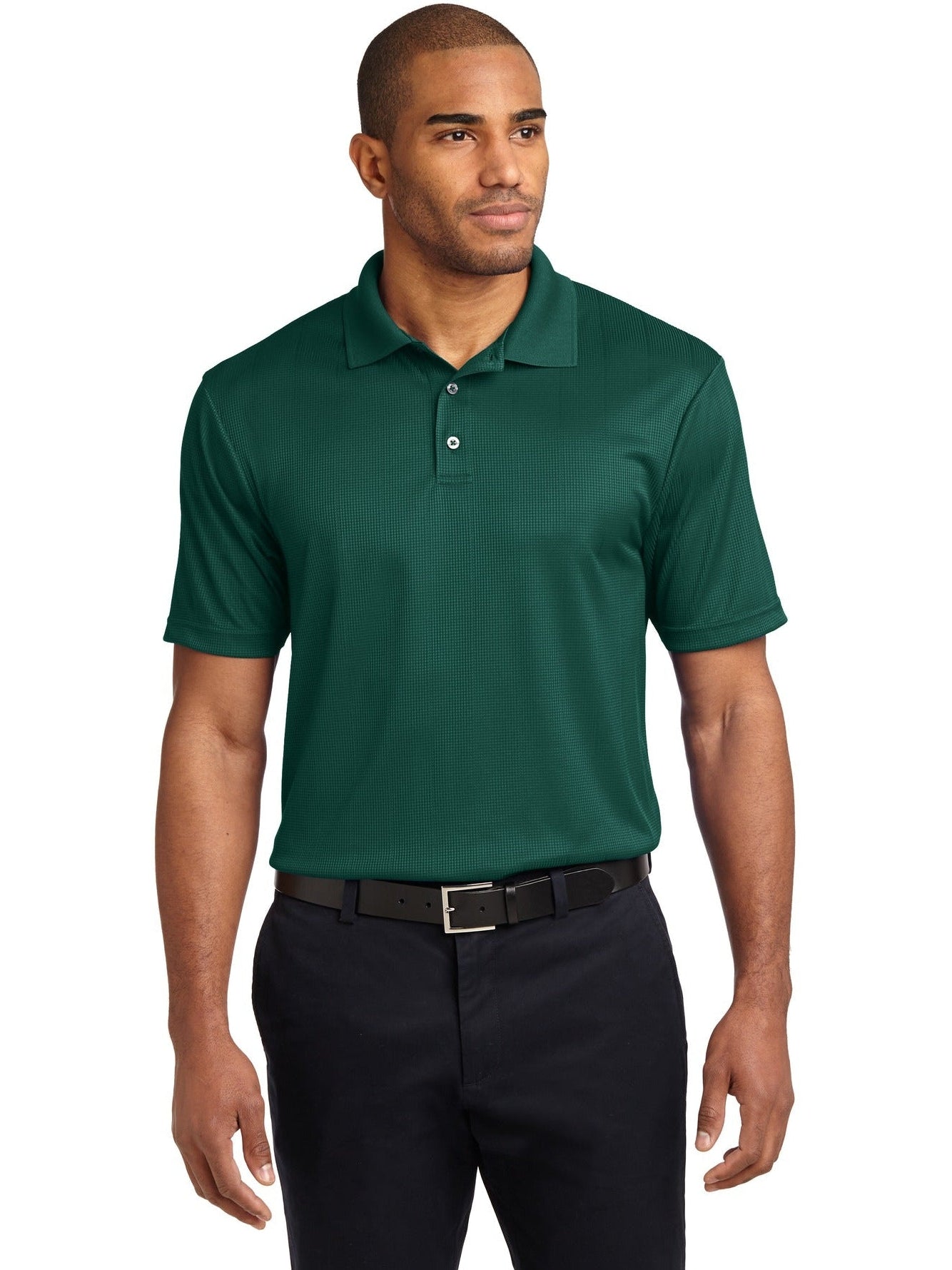 Port Authority Performance Fine Jacquard Polo