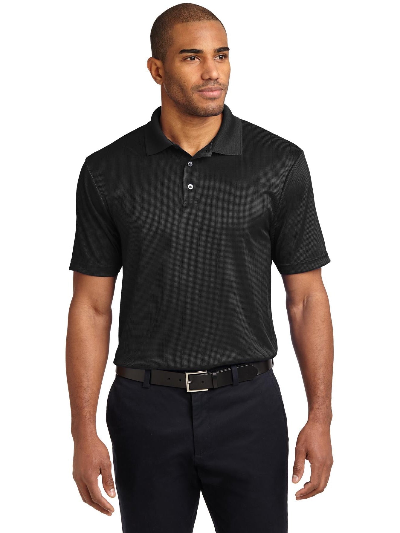 Port Authority Performance Fine Jacquard Polo
