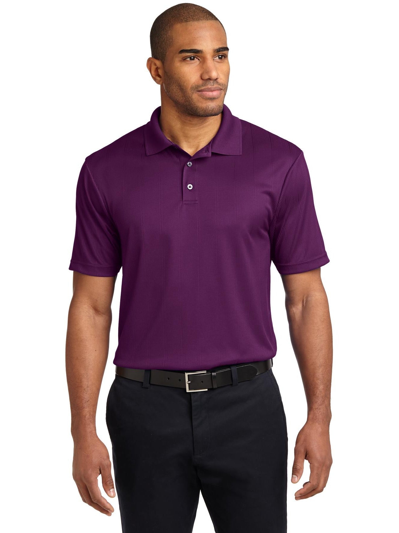 Port Authority Performance Fine Jacquard Polo