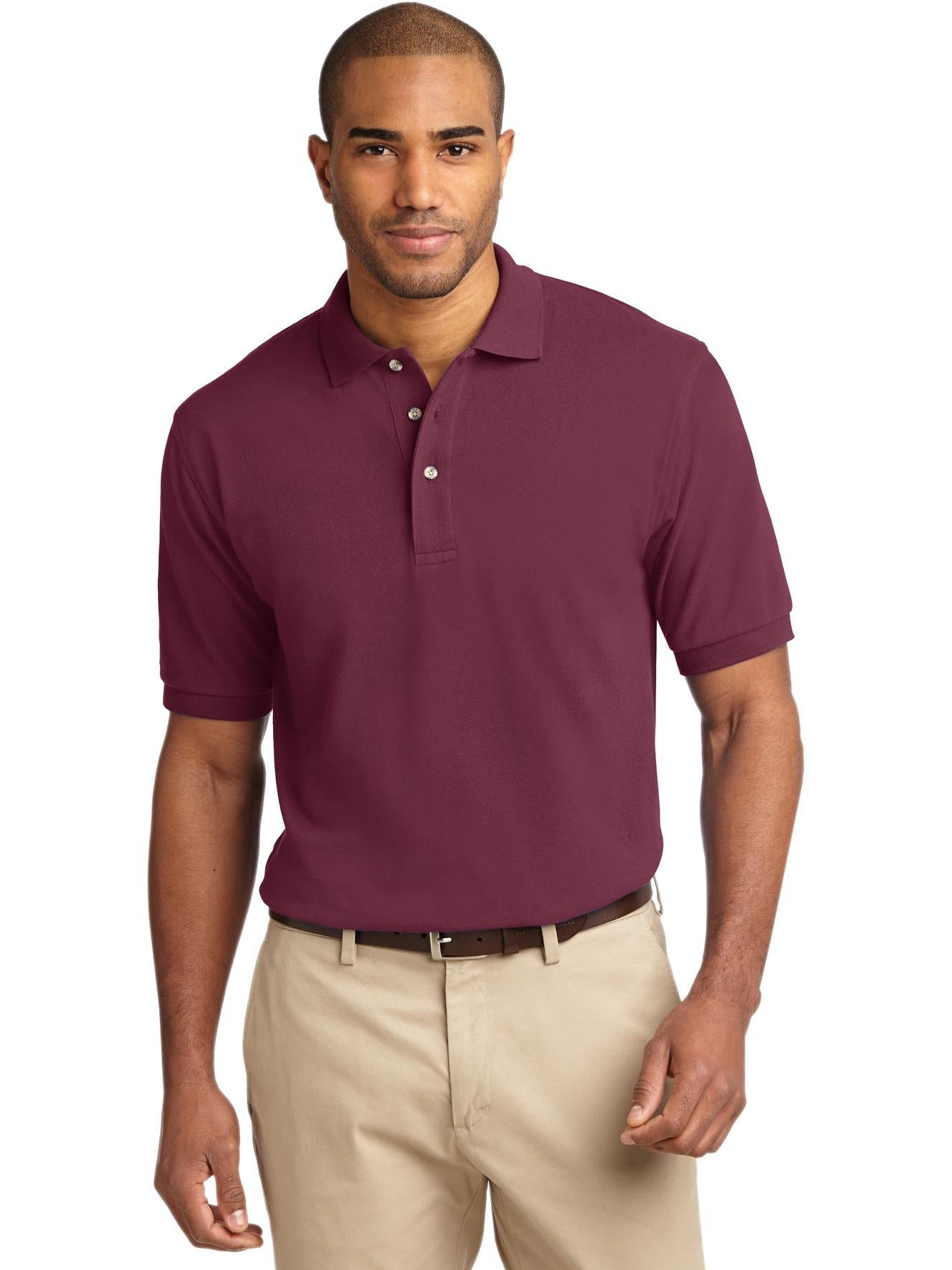 Port Authority Pique Knit Polo Shirt