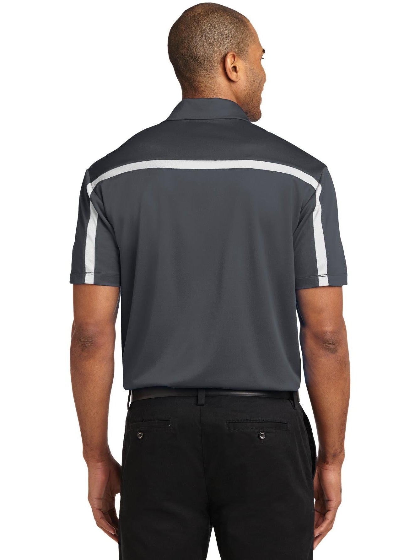 Port Authority Silk Touch Performance Colorblock Stripe