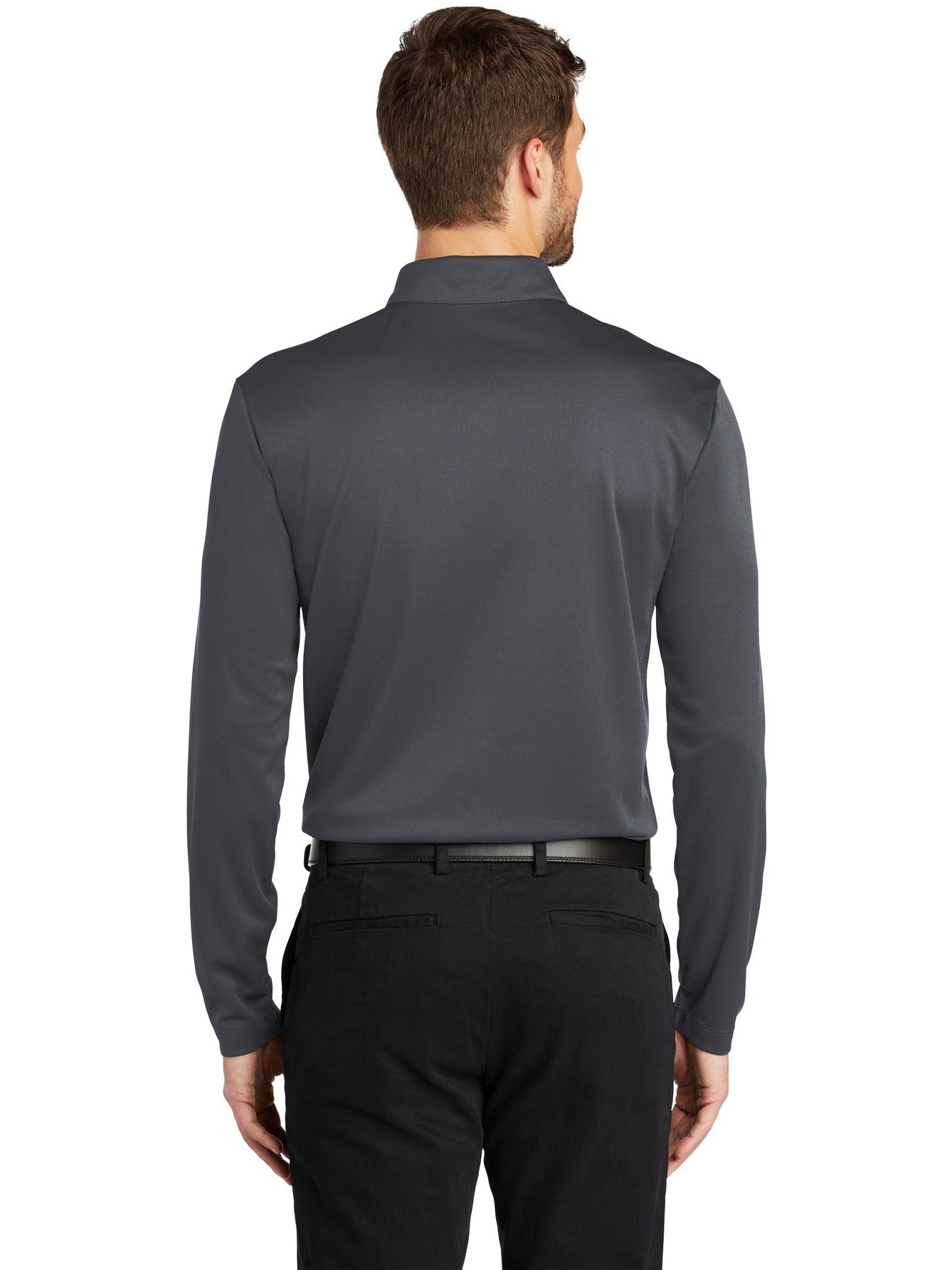 Port Authority Silk Touch Performance Long Sleeve Polo