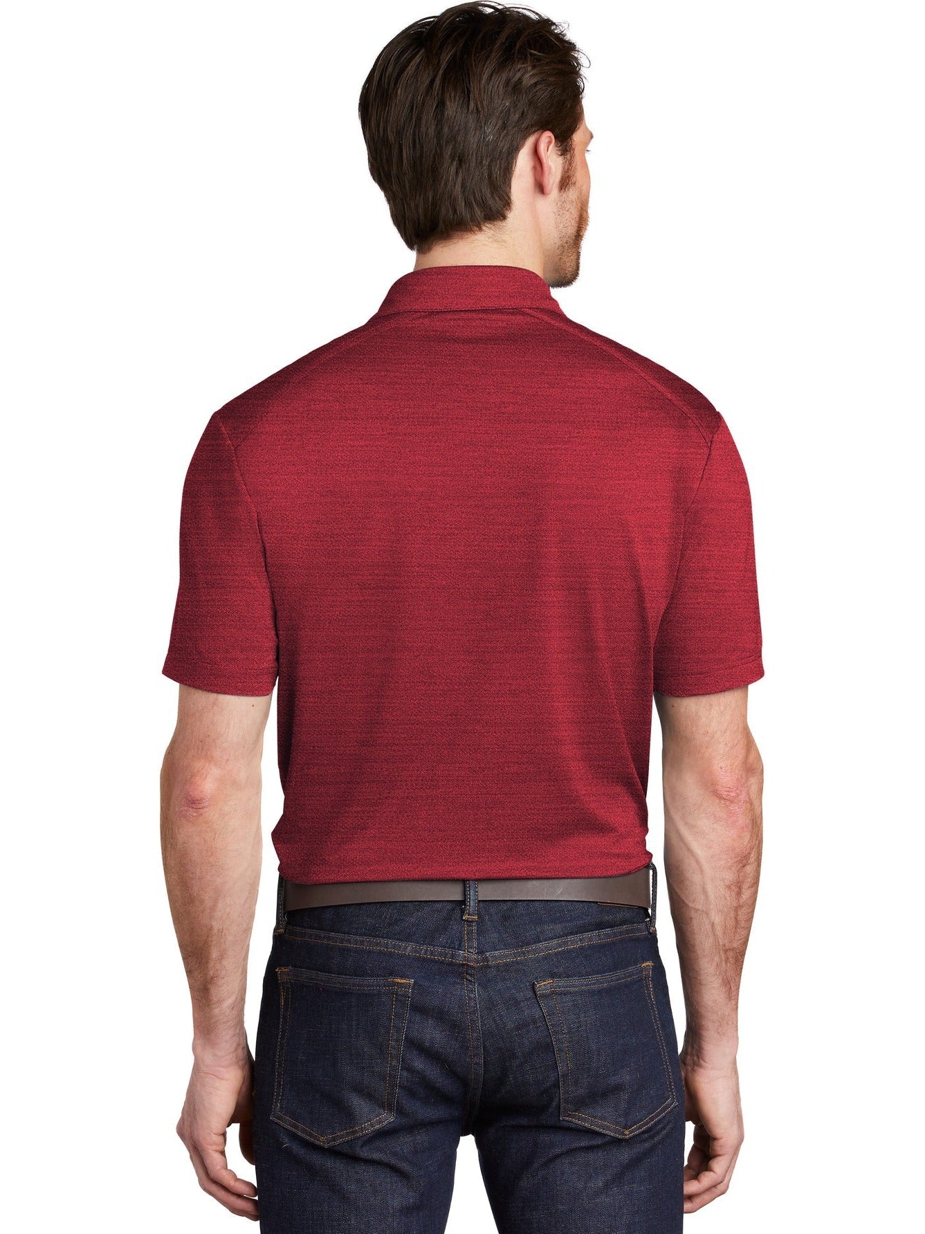 Port Authority Stretch Heather Polo