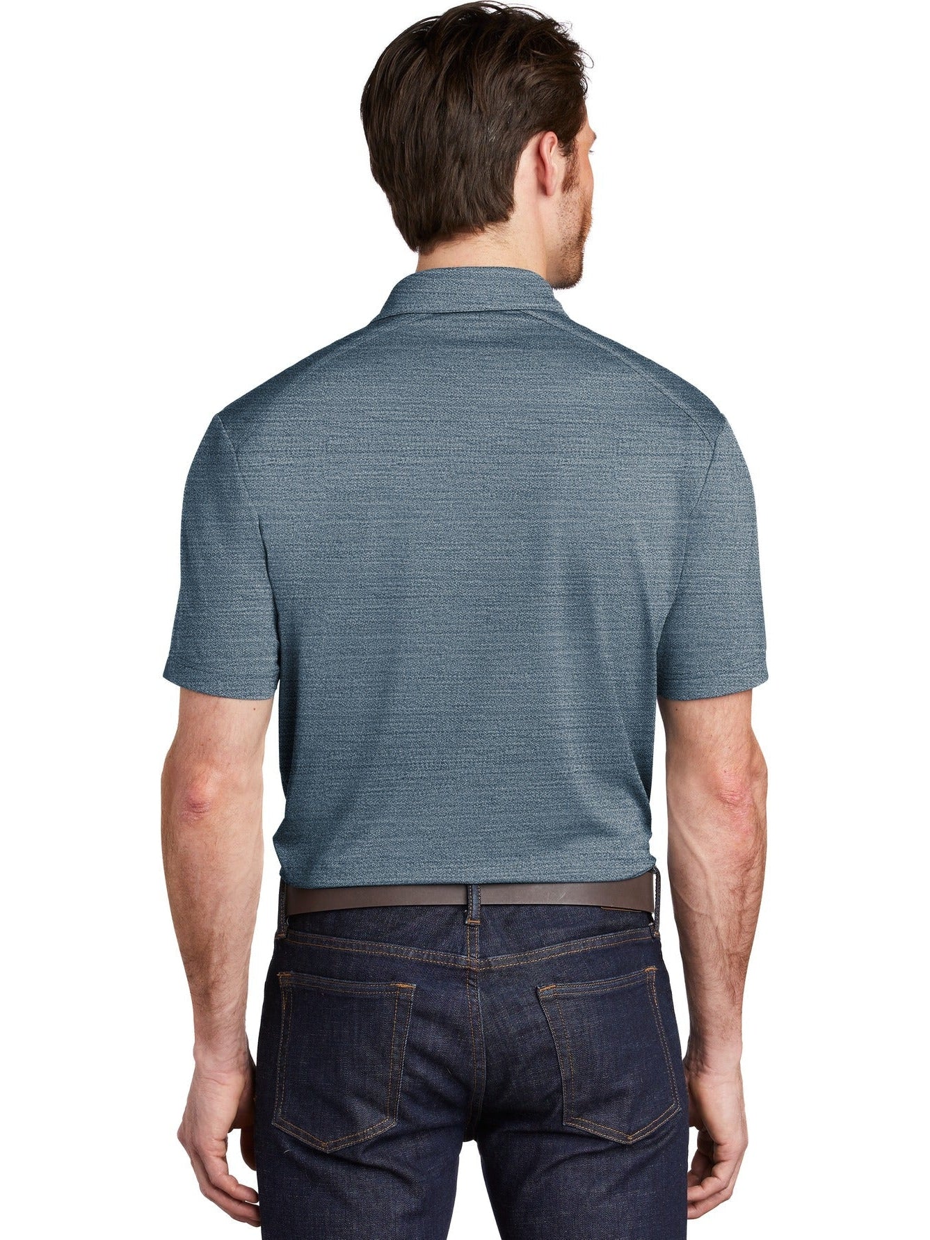Port Authority Stretch Heather Polo