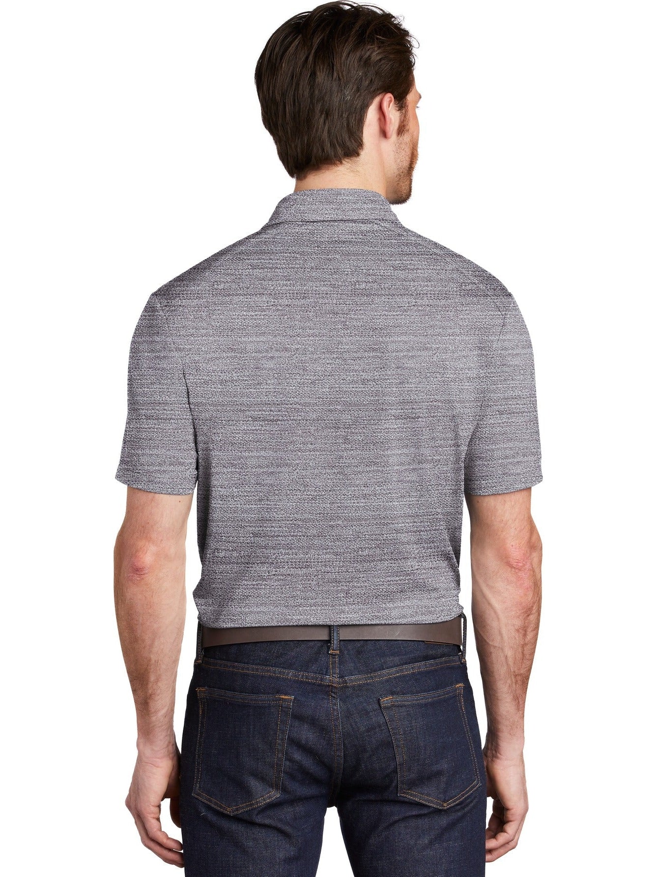 Port Authority Stretch Heather Polo